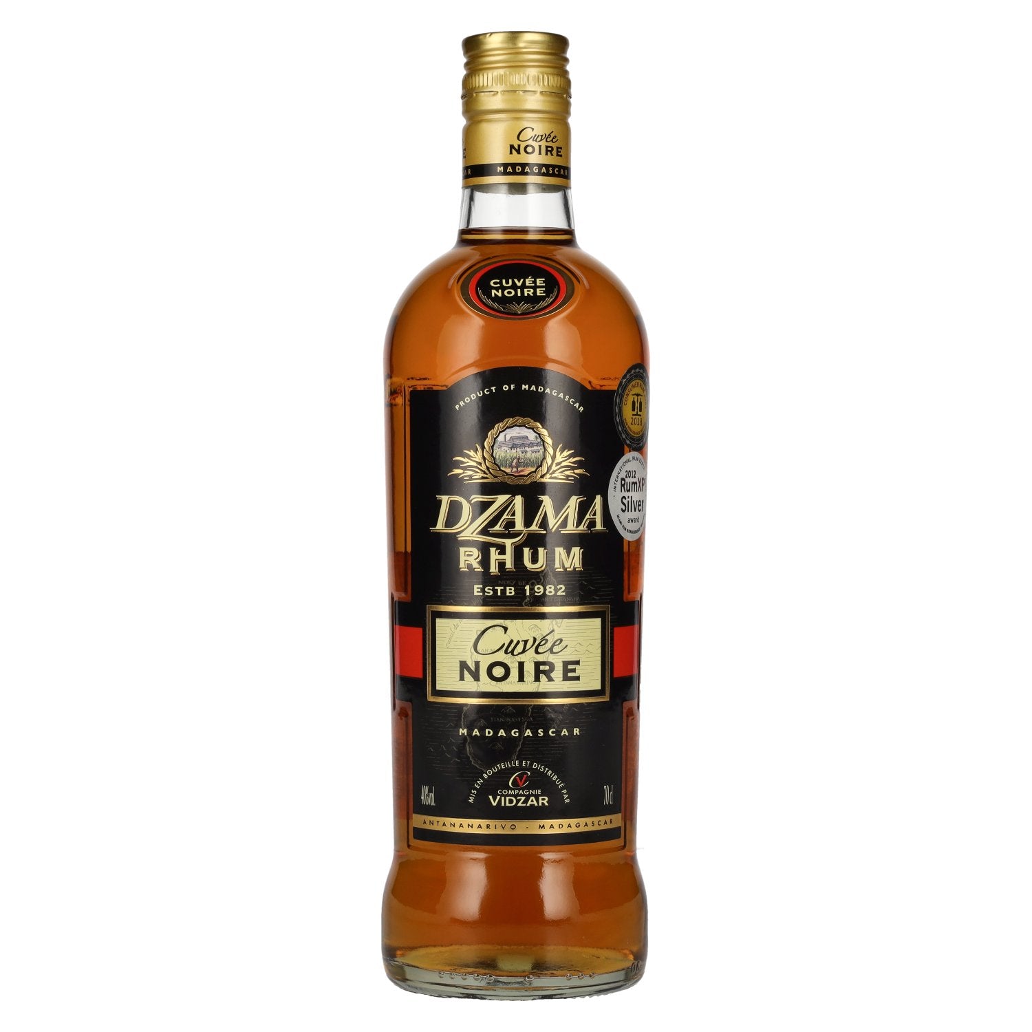 Dzama Cuvée NOIRE Rhum 40% Vol. 0,7l