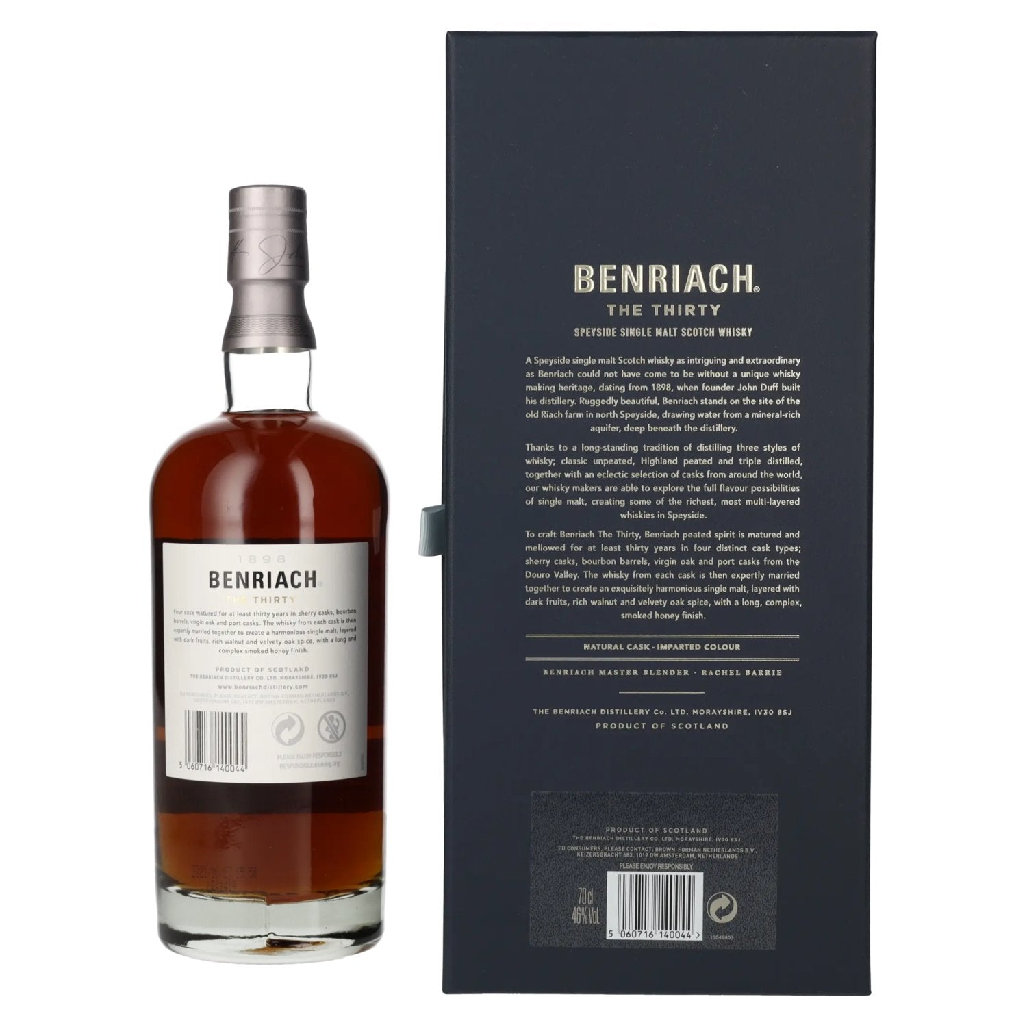 Benriach THE THIRTY Single Malt Four Cask Matured 46% Vol. 0.7l in gift box