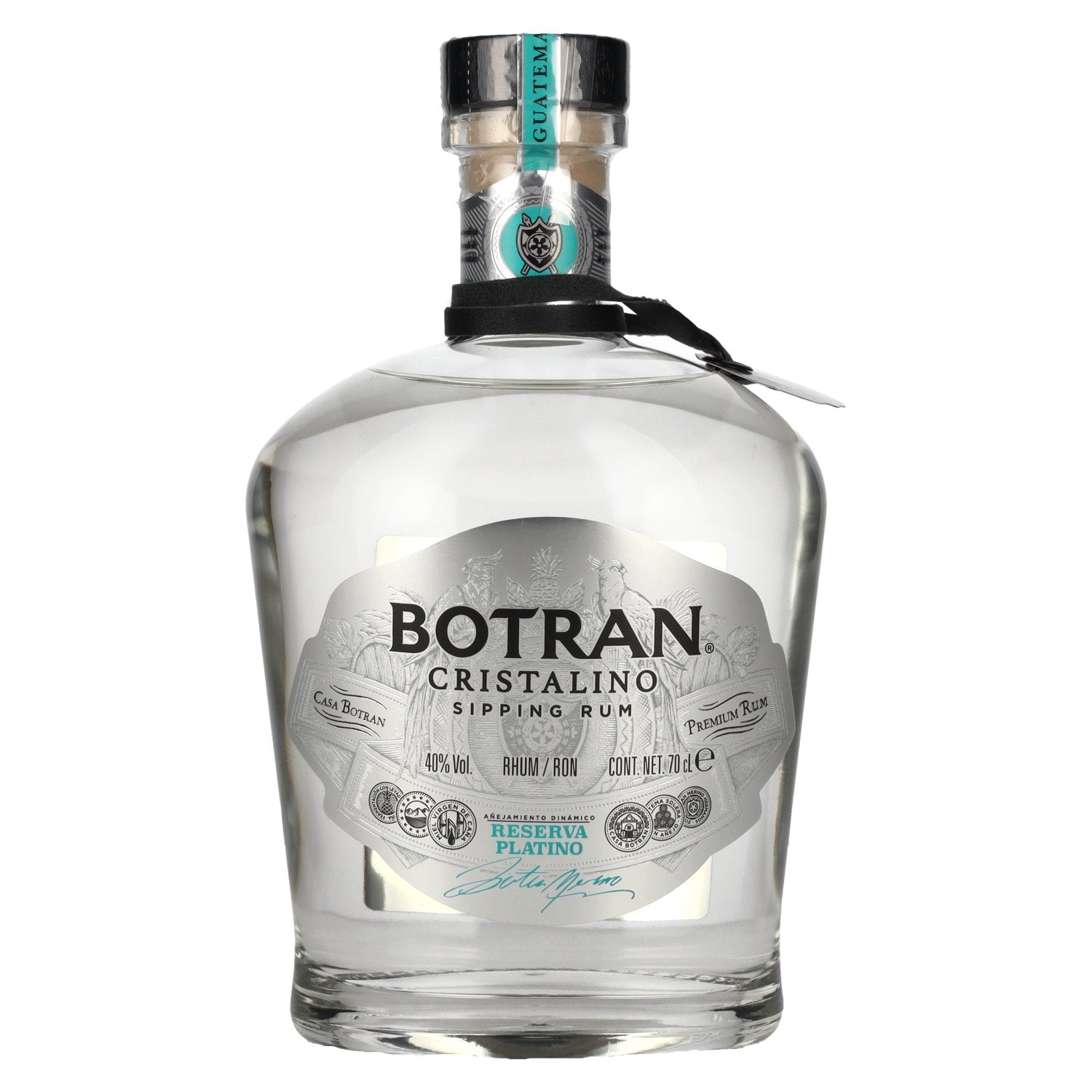 Botran CRISTALINO Ron Reserva Platino 40% Vol. 0.7L