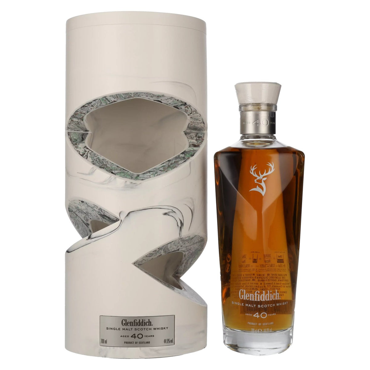 Glenfiddich 40 Years Old Single Malt Scotch Whisky Time Series No. 18 44.6% Vol. 0.7l in Gift Box