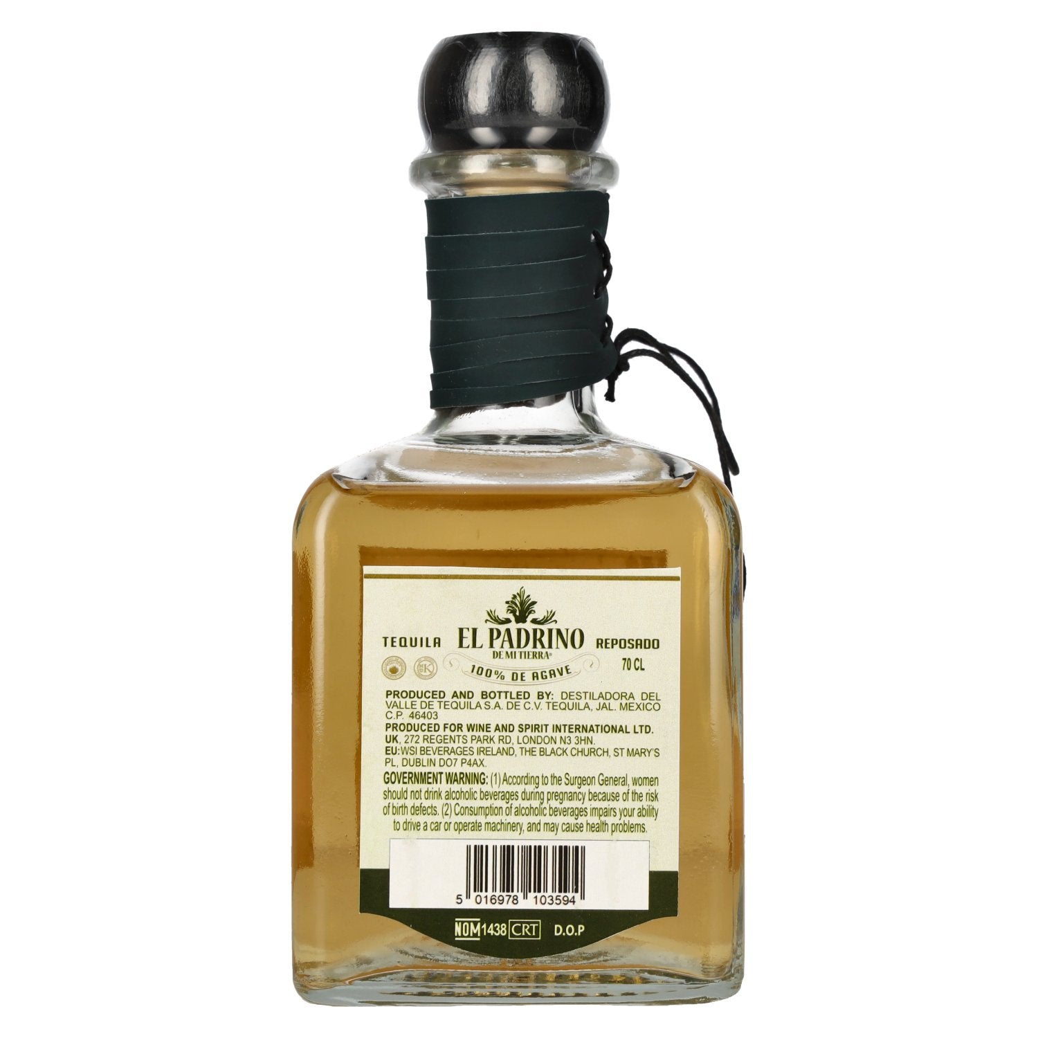 El Padrino Tequila REPOSADO 100% Puro de Agave 40% Vol. 0,7l