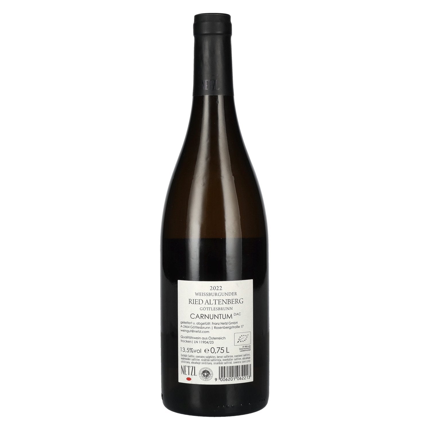 Netzl Carnuntum Weißburgunder Ried Altenberg 2022 13,5% Vol. 0,75l