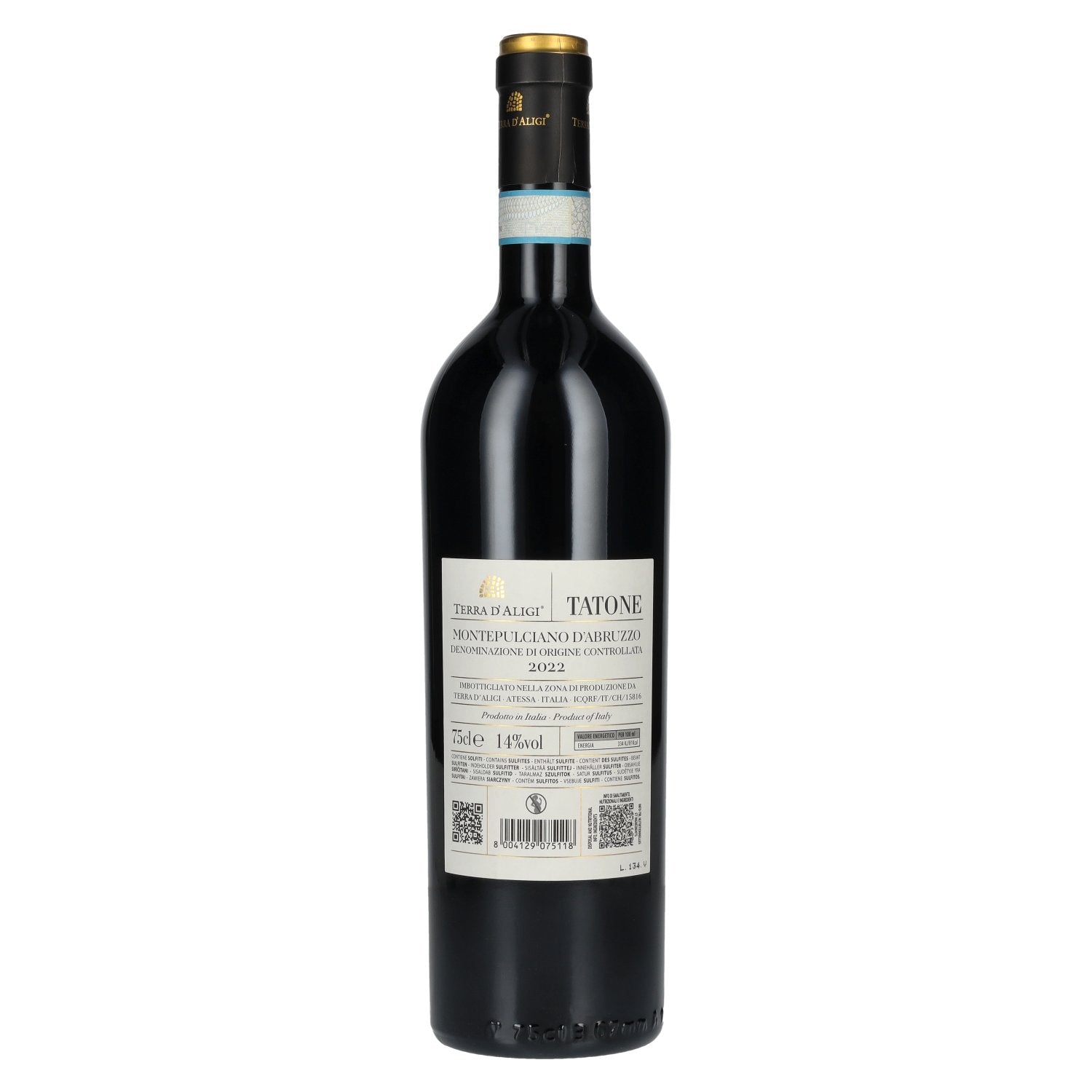 Terra d'Aligi Tatone Montepulciano d'Abruzzo DOC 2022 14% Vol. 0,75l