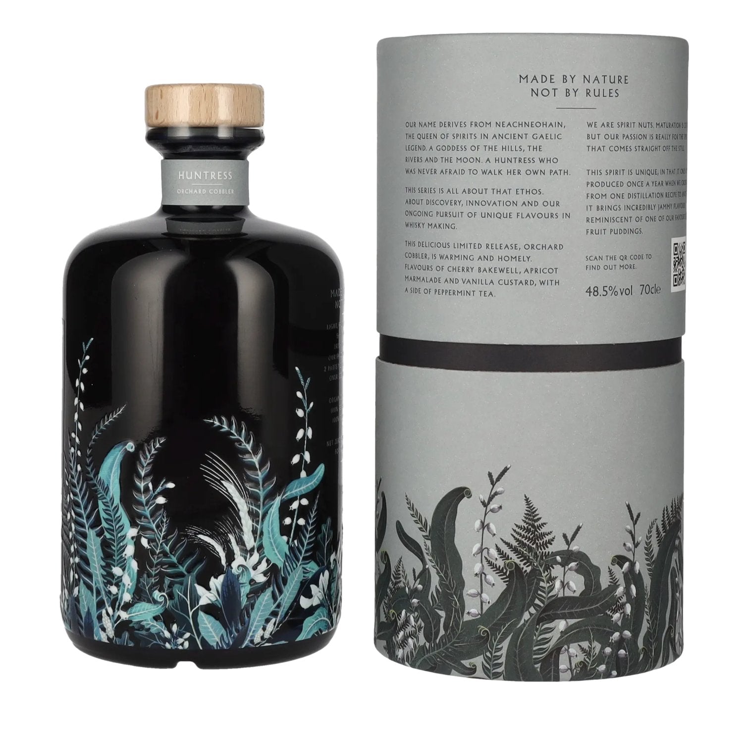 NC'NEAN ORGANIC Huntress Orchard Cobbler Single Malt Scotch Whisky 2024 48,5% Vol. 0,7l in Geschenkbox