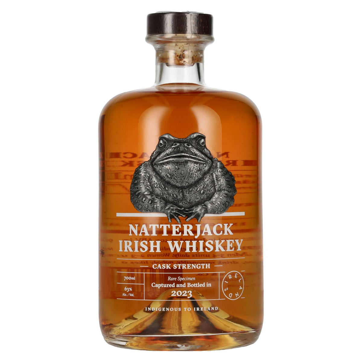 Natterjack Irish Whiskey Cask Strength 2023 63% vol. 0.7l