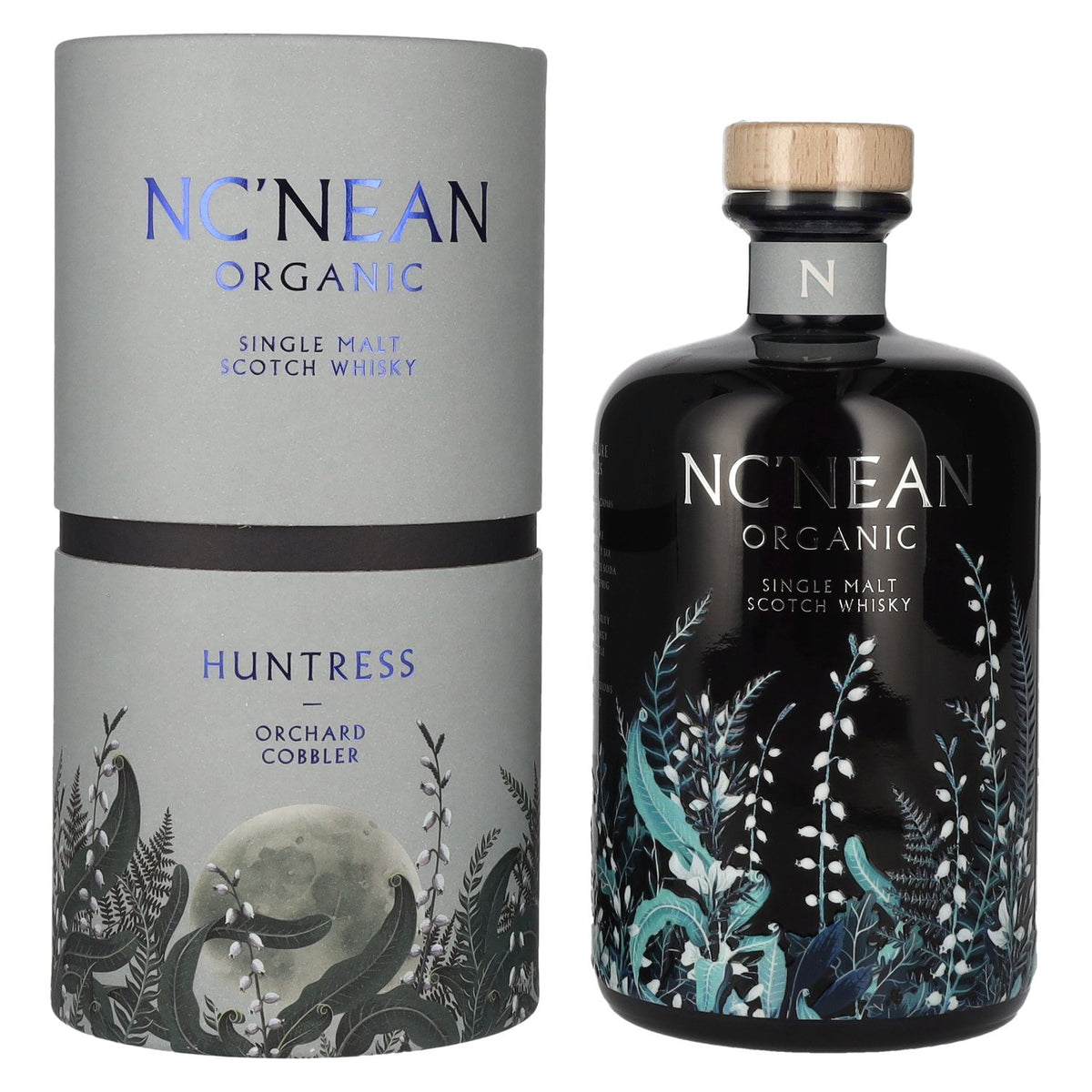 NC'NEAN ORGANIC Huntress Orchard Cobbler Single Malt Scotch Whisky 48,5% Vol. 0,7l in Geschenkbox