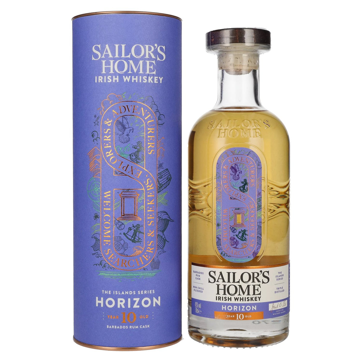 Sailor's Home HORIZON 10 Years Old Rum Cask Finish 43% Vol. 0.7l in Gift Box
