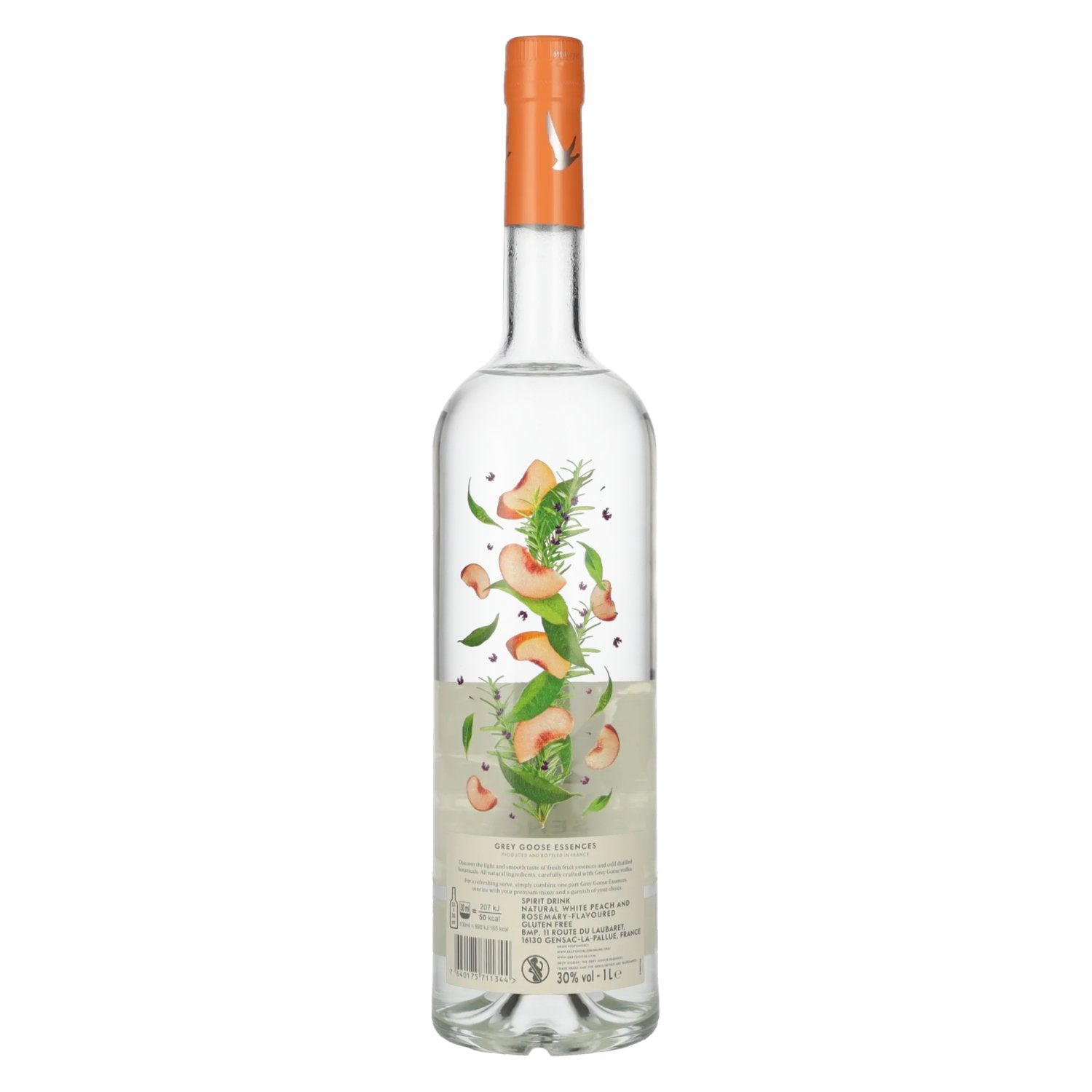 Grey Goose Essences WHITE PEACH & ROSEMARY Flavored Vodka 30% Vol. 1l