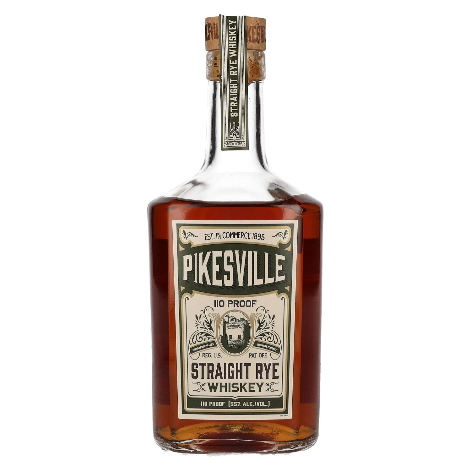Pikesville Straight Rye Whiskey 55% Vol. 0.7l