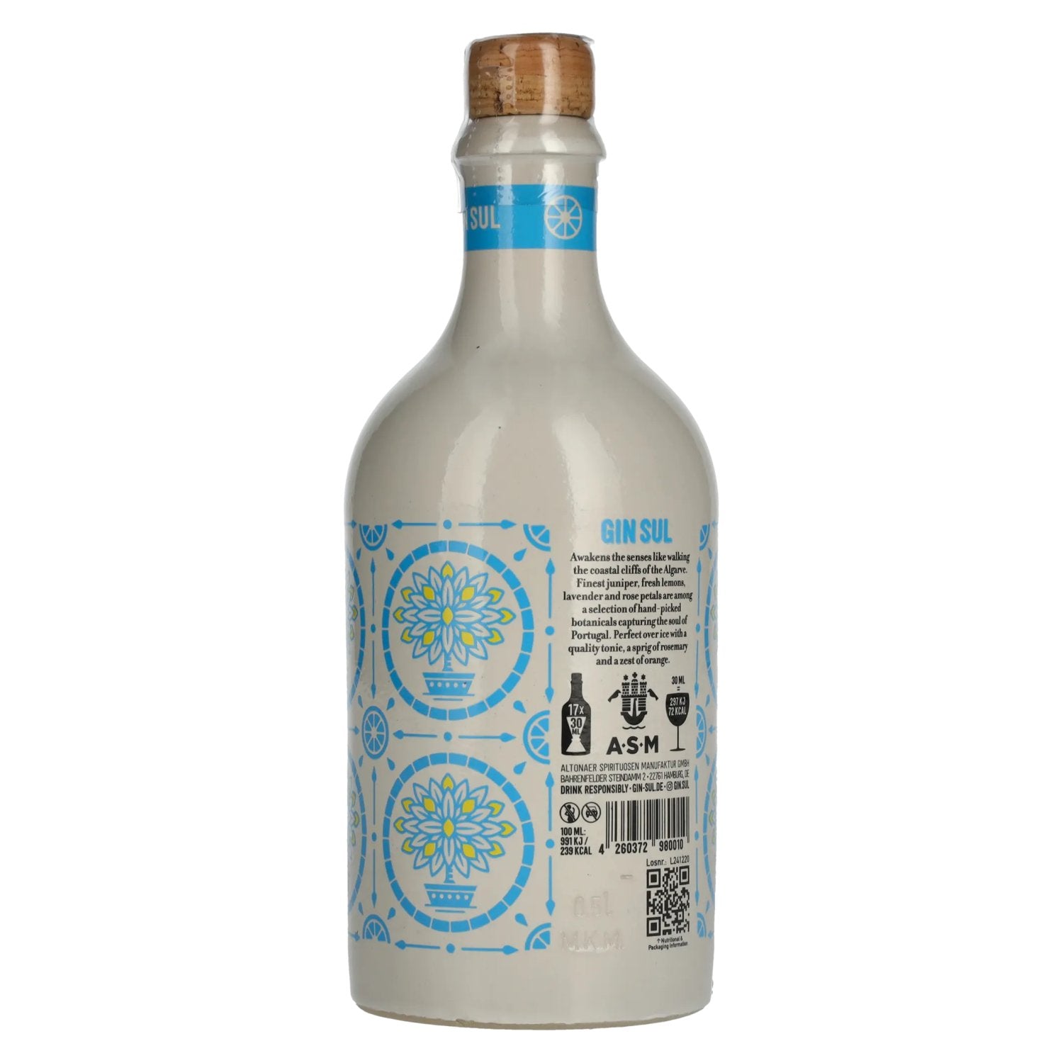 Gin Sul Dry Gin 43% Vol. 0.5l