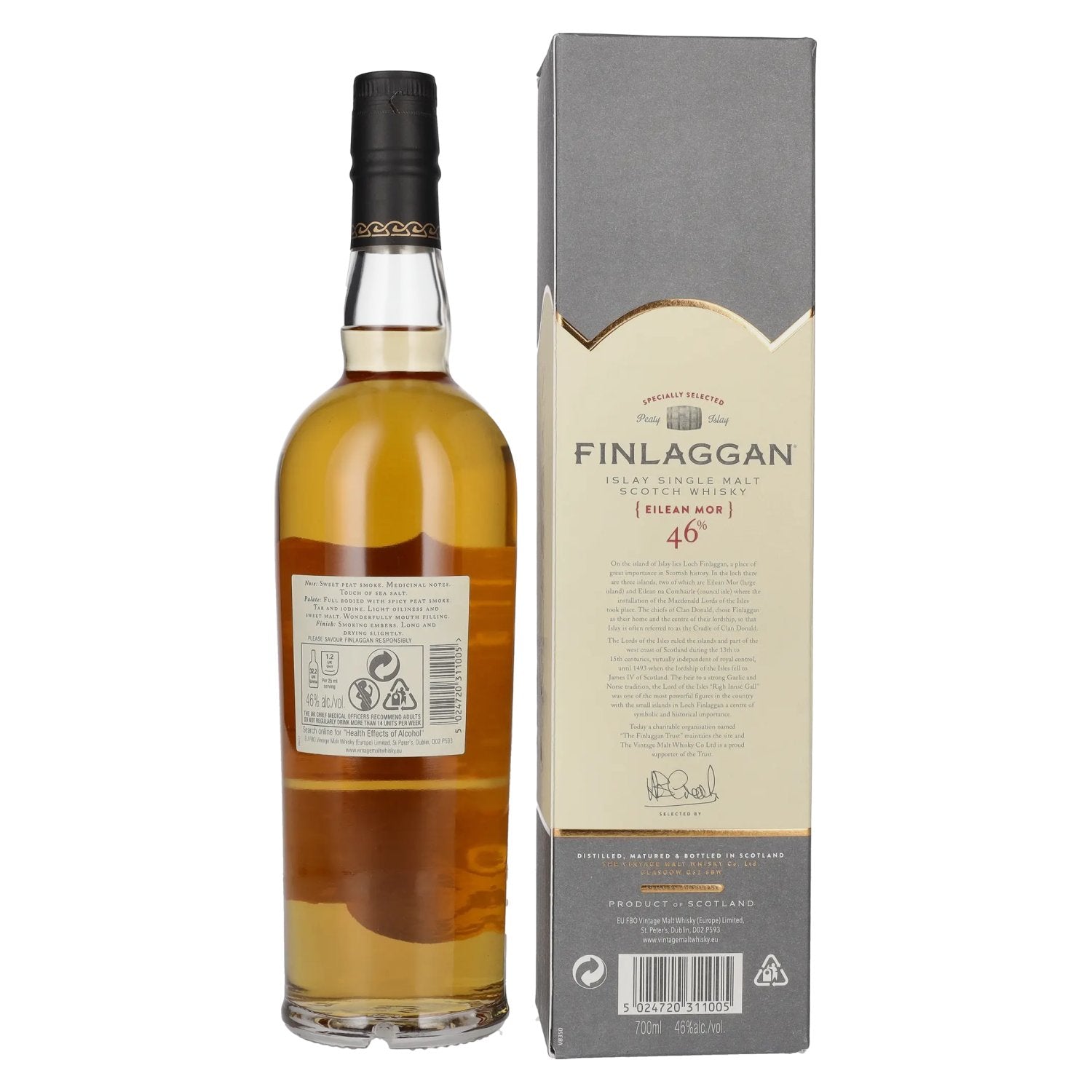 Finlaggan Eilean Mor Small Batch Release 46% Vol. 0.7l in Gift Box