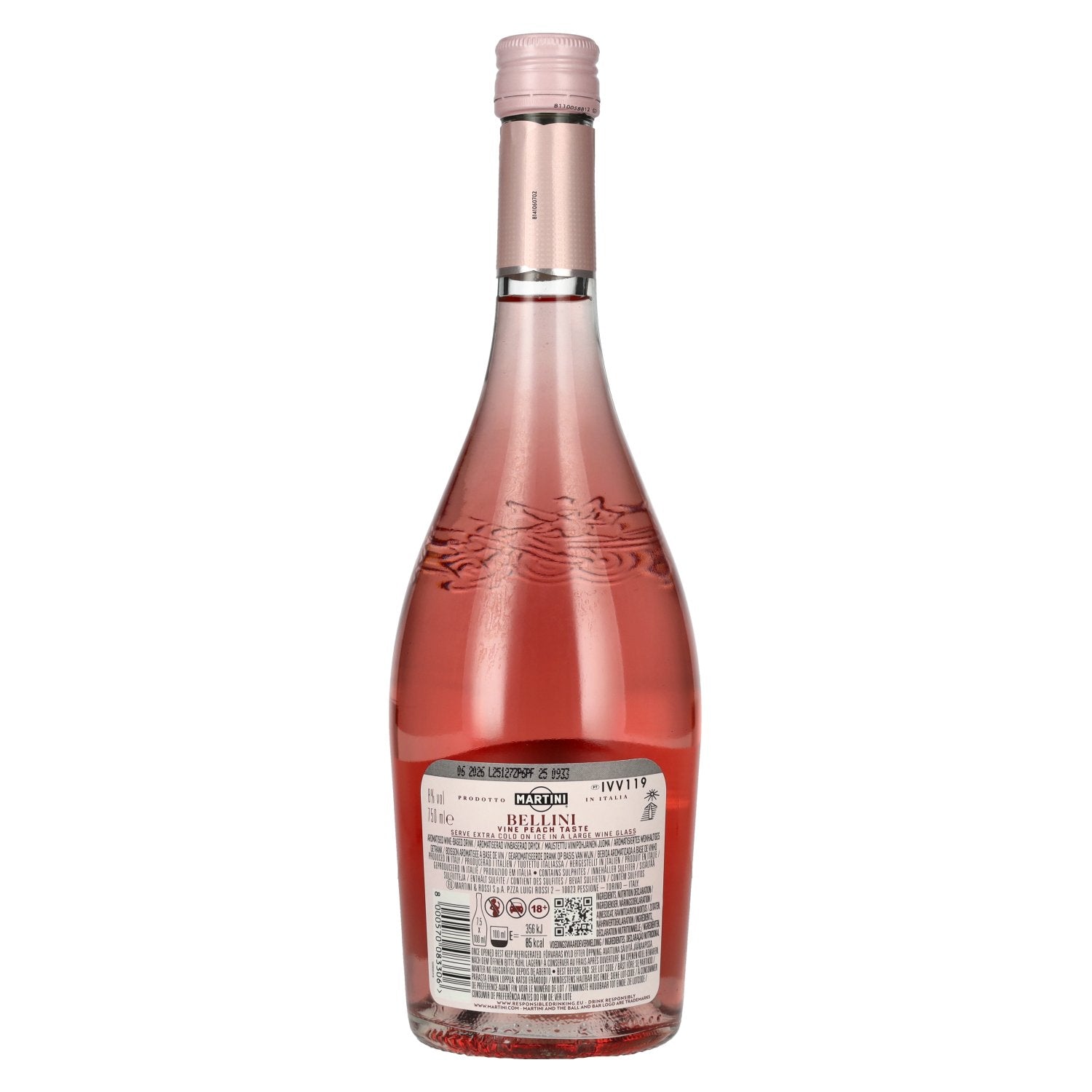 Martini BELLINI Vine Peach Taste 8% Vol. 0,75l