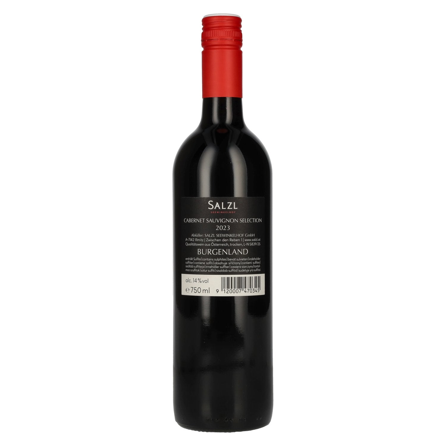 Salzl Cabernet Sauvignon Selection 2023 14% ABV 0.75l