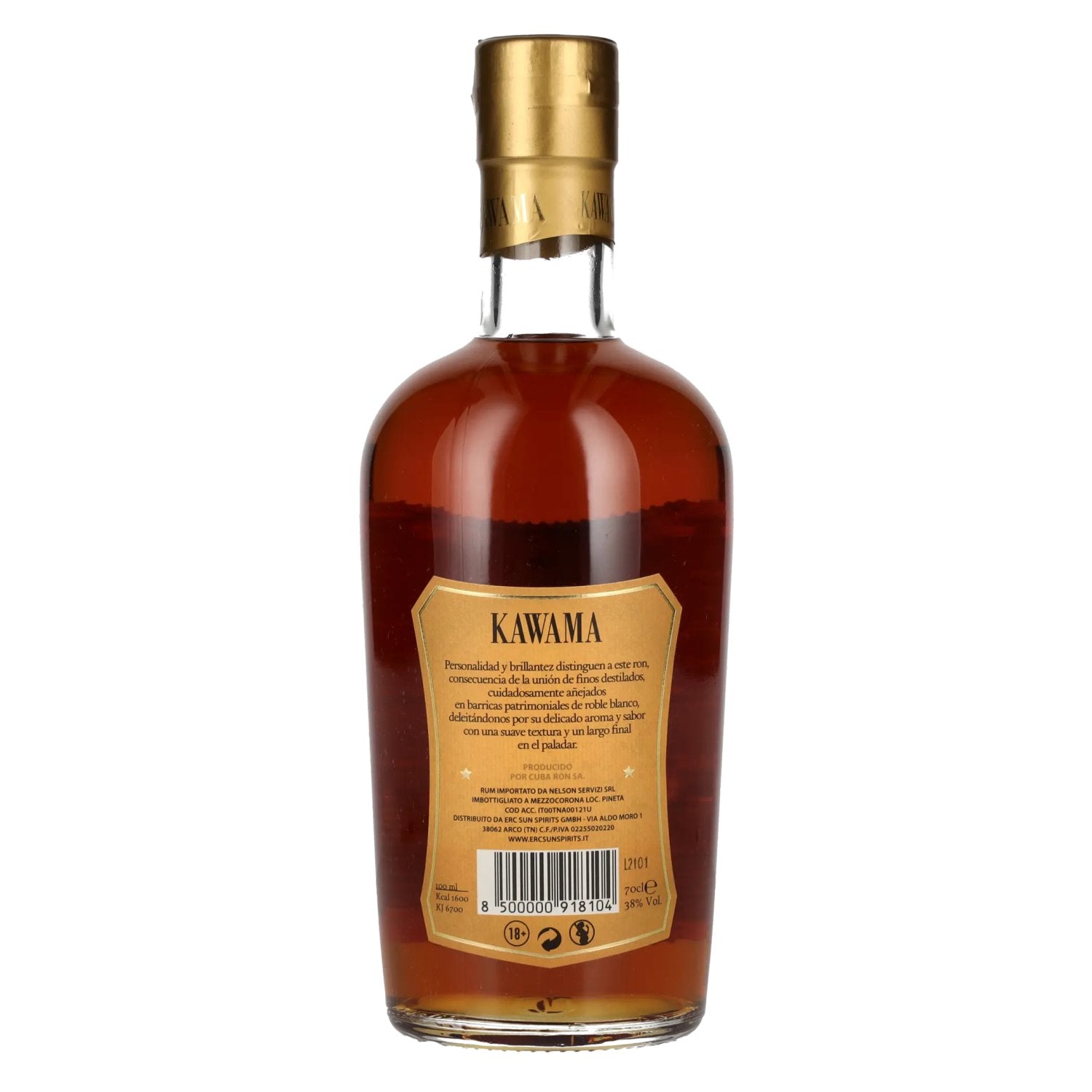 Ron Kawama Añejo 38% Vol. 0,7l