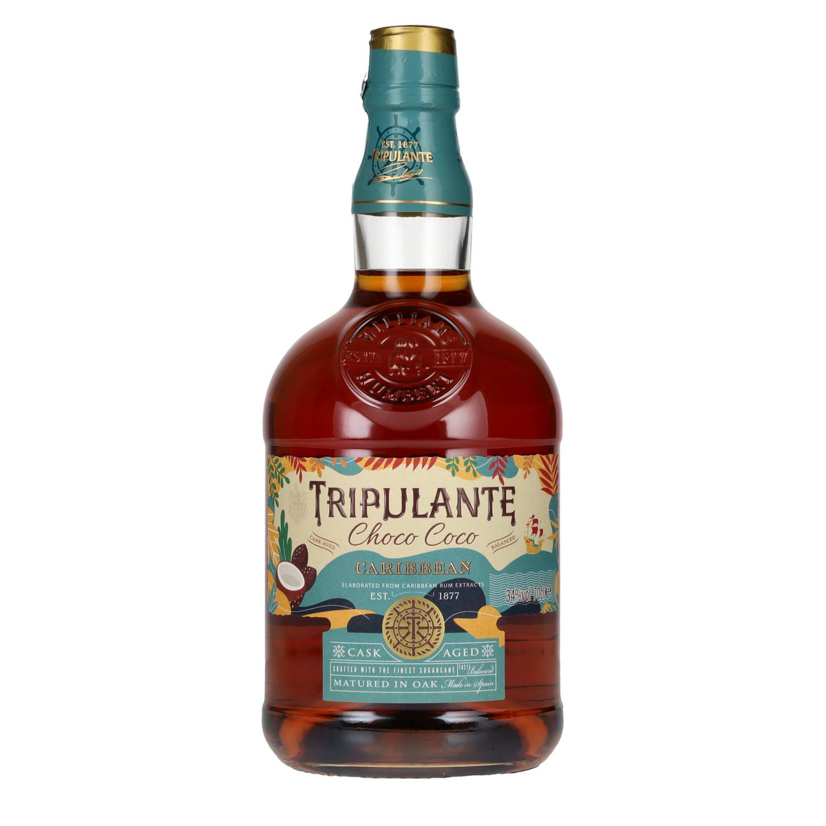 Tripulante Choco Coco Caribbean 34% Vol. 0.7l