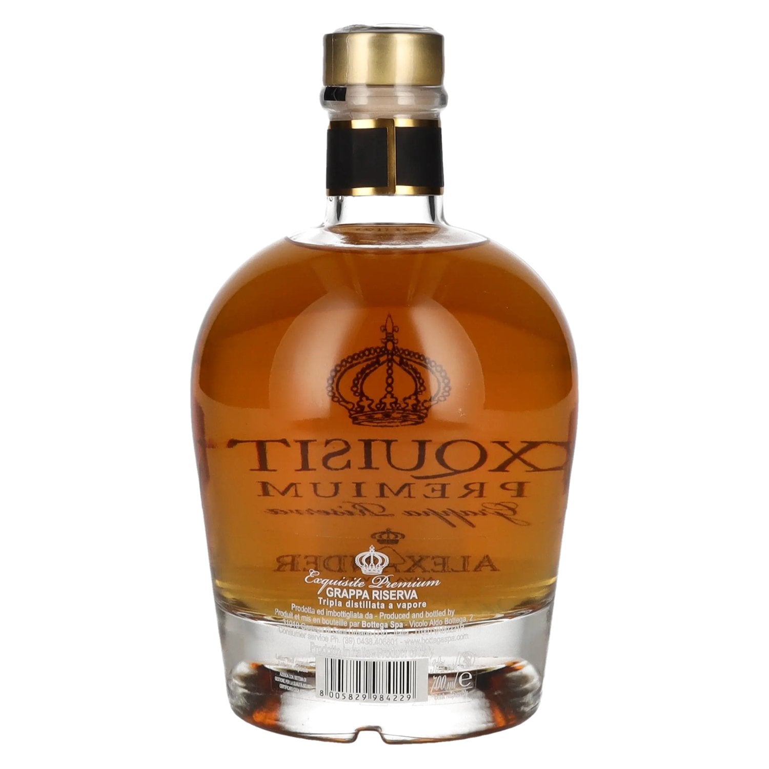 Bottega Alexander Exquisite Premium Grappa Riserva 38% Vol. 0.7l