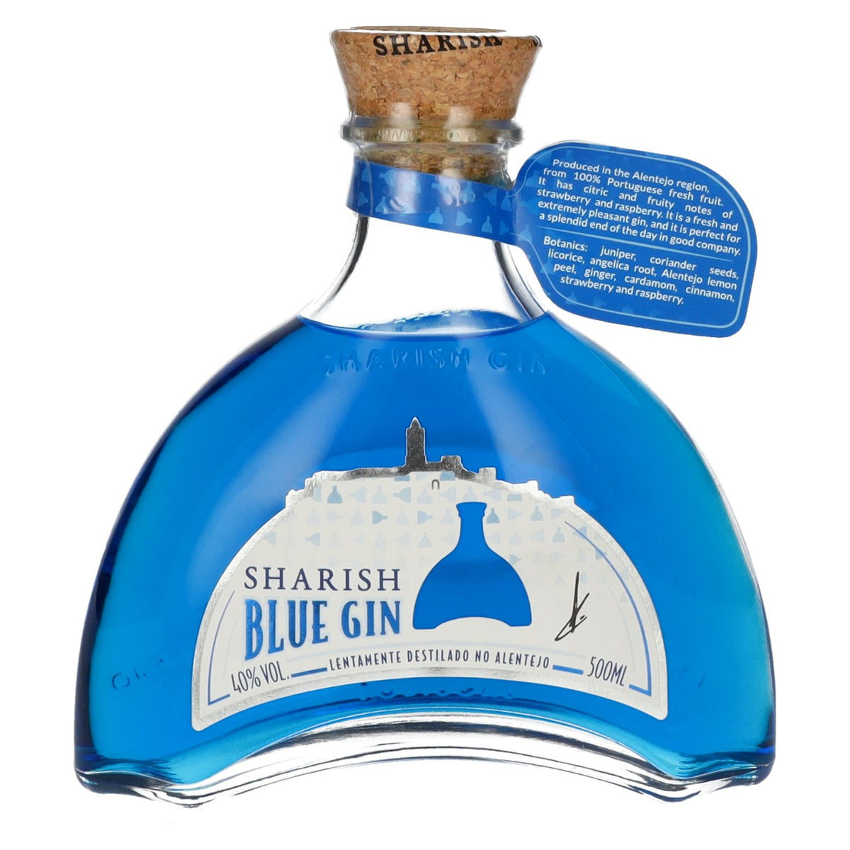 Sharish Blue Gin 40% Vol. 0.5l
