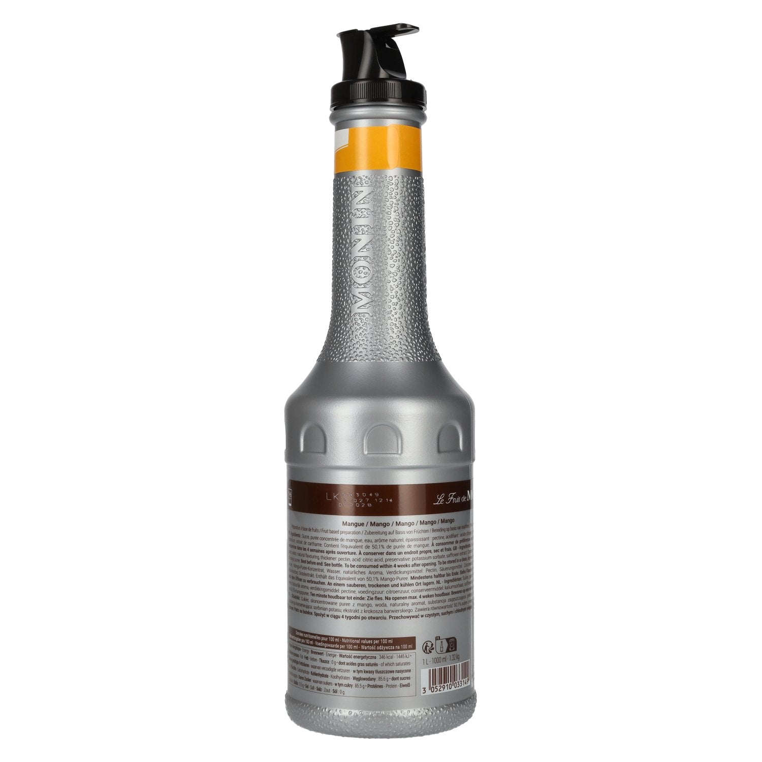 Monin Fruit Purée MANGO 1l PET