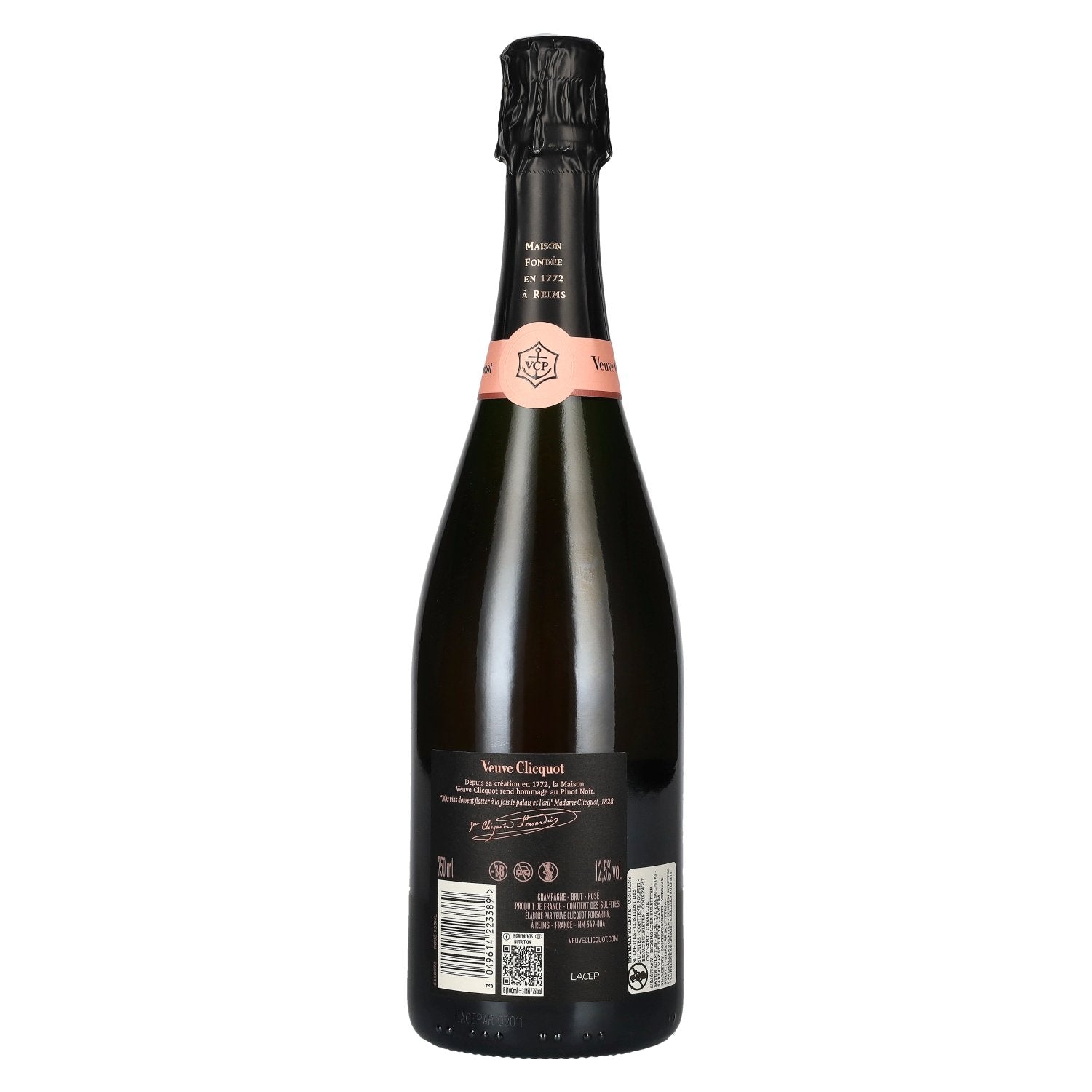 Veuve Clicquot Champagne ROSÉ Brut 12,5% Vol. 0,75l