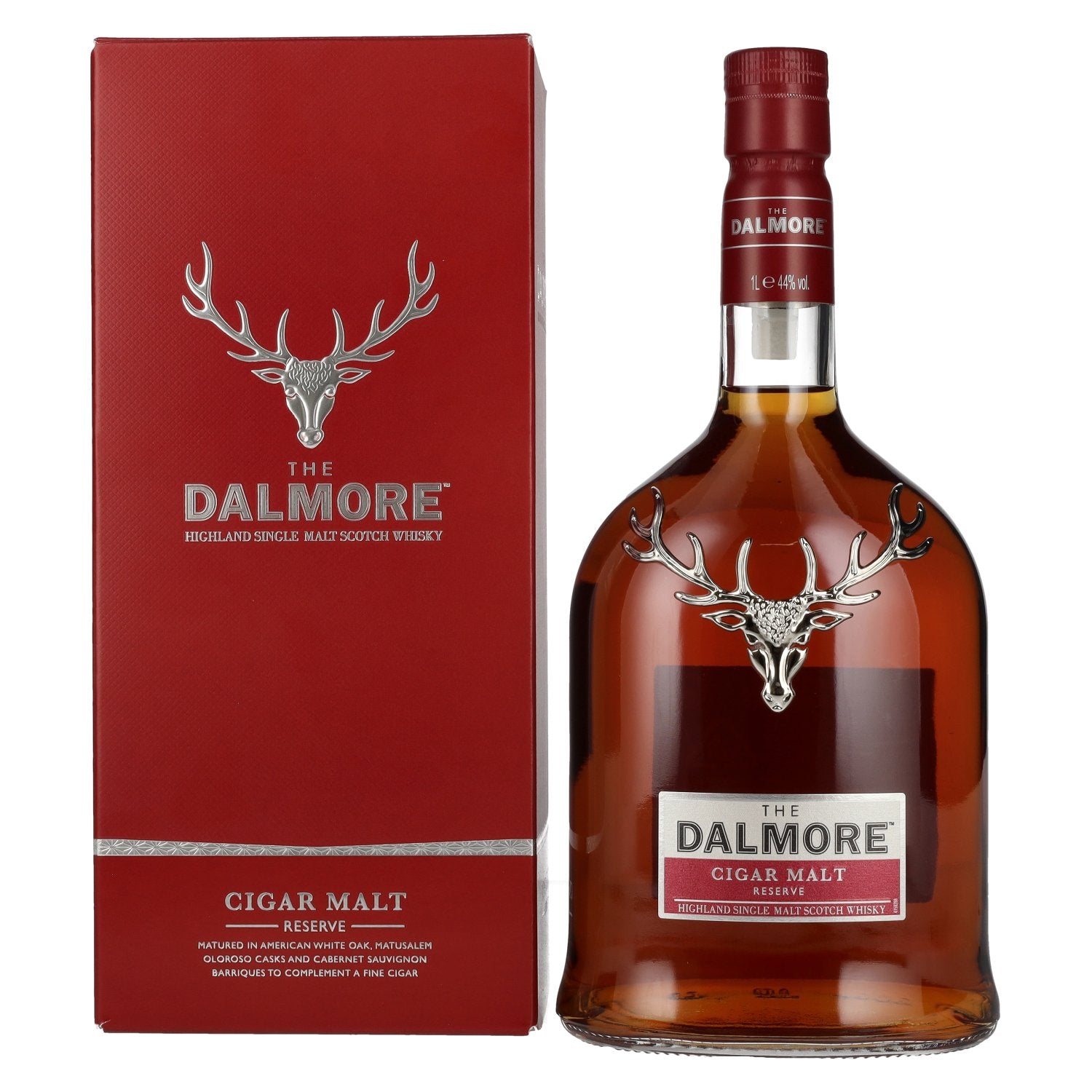 The Dalmore CIGAR MALT Reserve Highland Single Malt Scotch Whisky 44% Vol. 1l in gift box