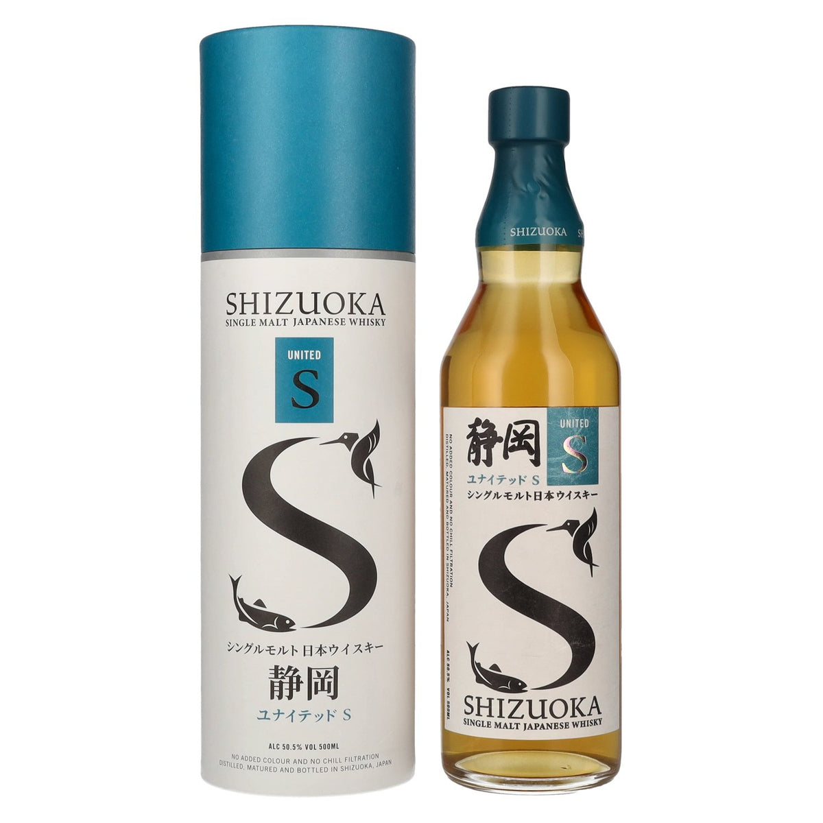 Shizuoka United S Single Malt Japanese Whisky 2023 Summer Edition 50.5% Vol. 0.5l in Gift Box