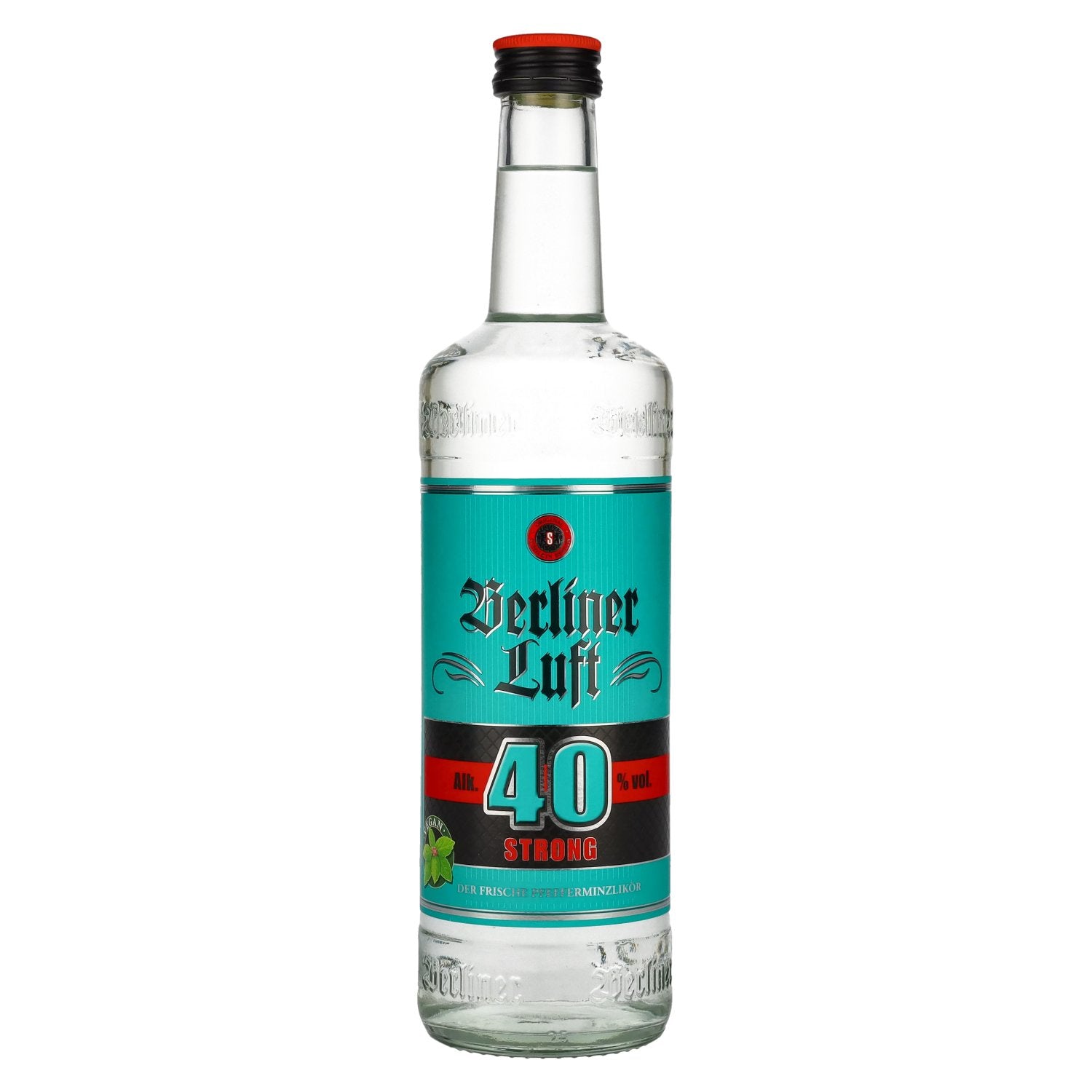 Berliner Luft THE EXTRA STRONG Peppermint Liqueur 40% Vol. 0.7l