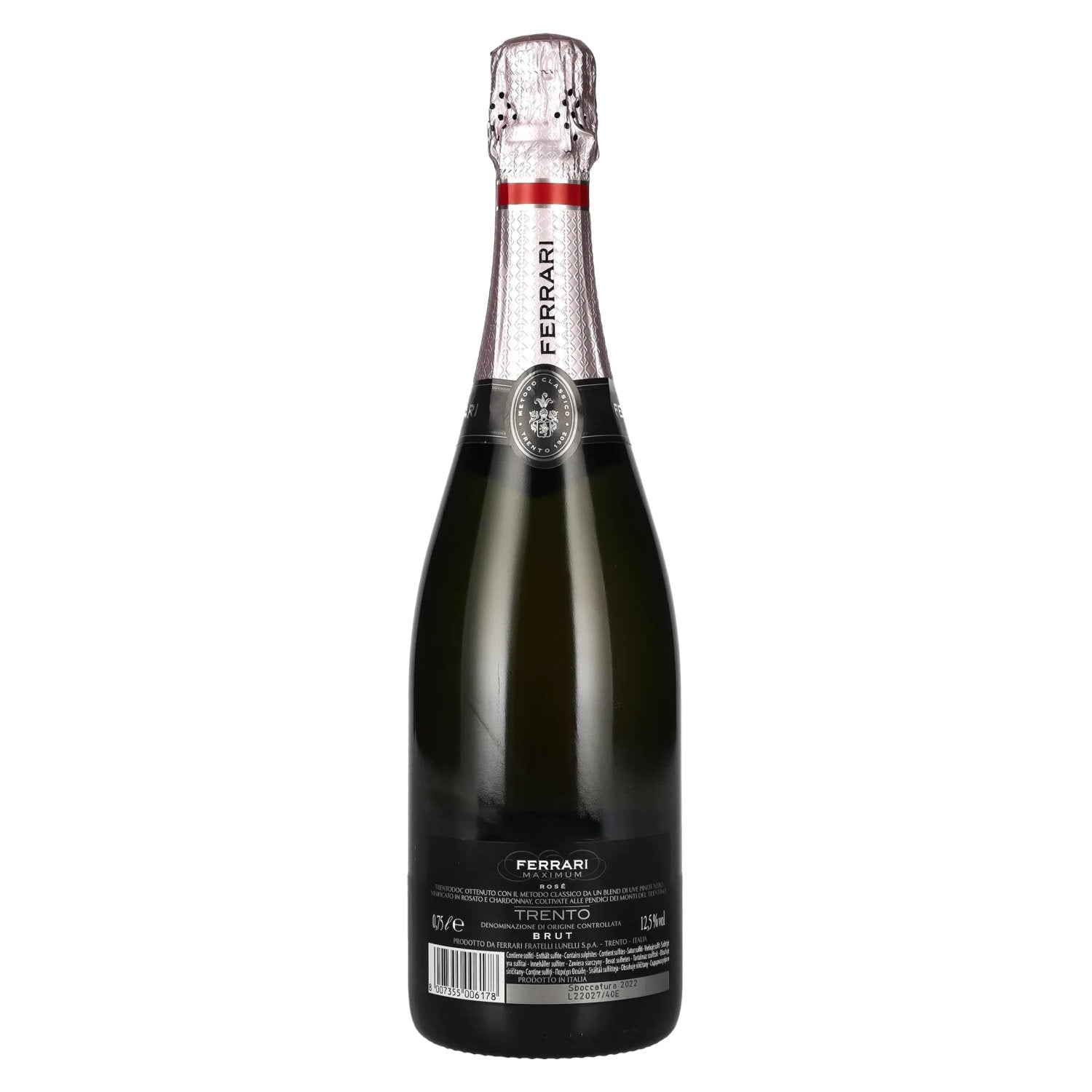Ferrari MAXIMUM Rosé 12.5% Vol. 0.75l