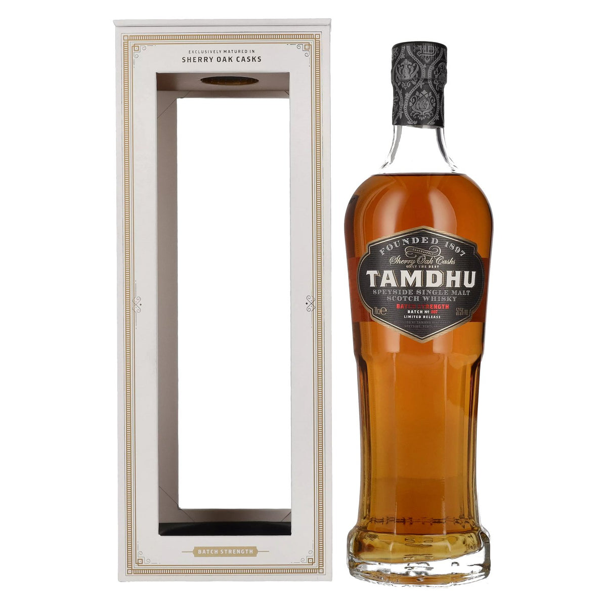 Tamdhu BATCH STRENGTH Speyside Single Malt No. 007 57.5% Vol. 0.7l in gift box