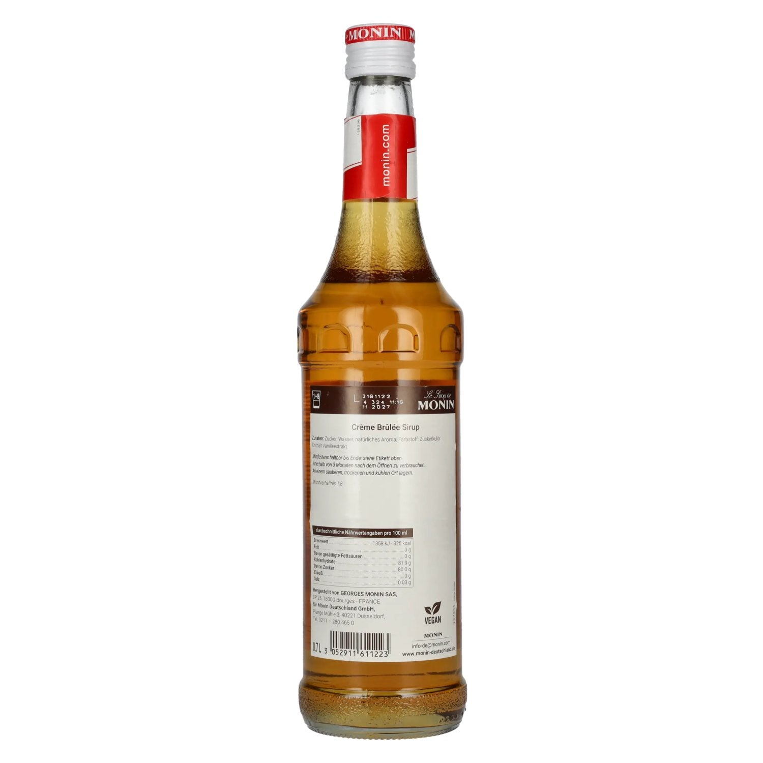 Monin CRÈME BRÛLÉE Syrup 0.7l