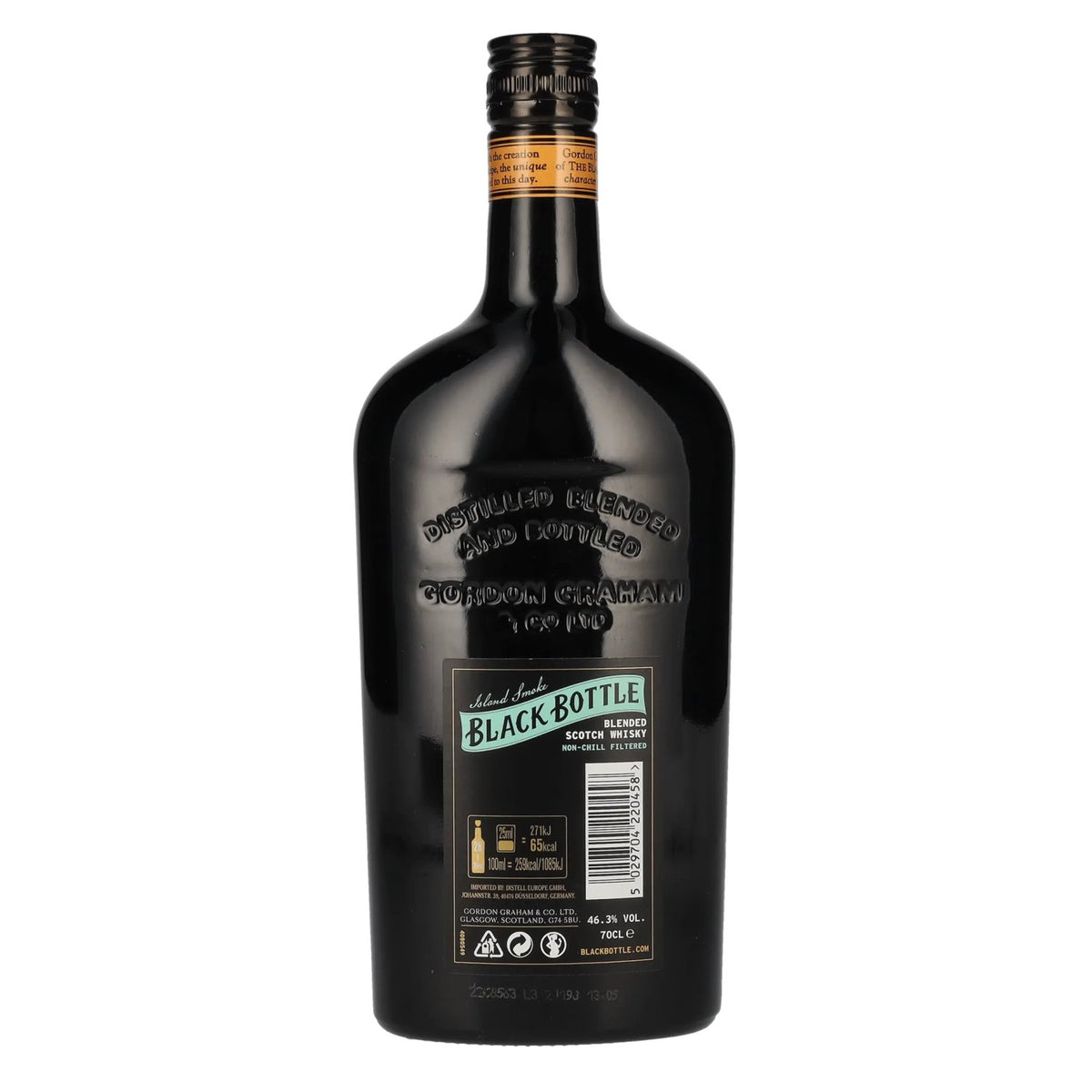 Black Bottle ISLAND SMOKE Blended Scotch Whisky 46.3% ABV 0.7l