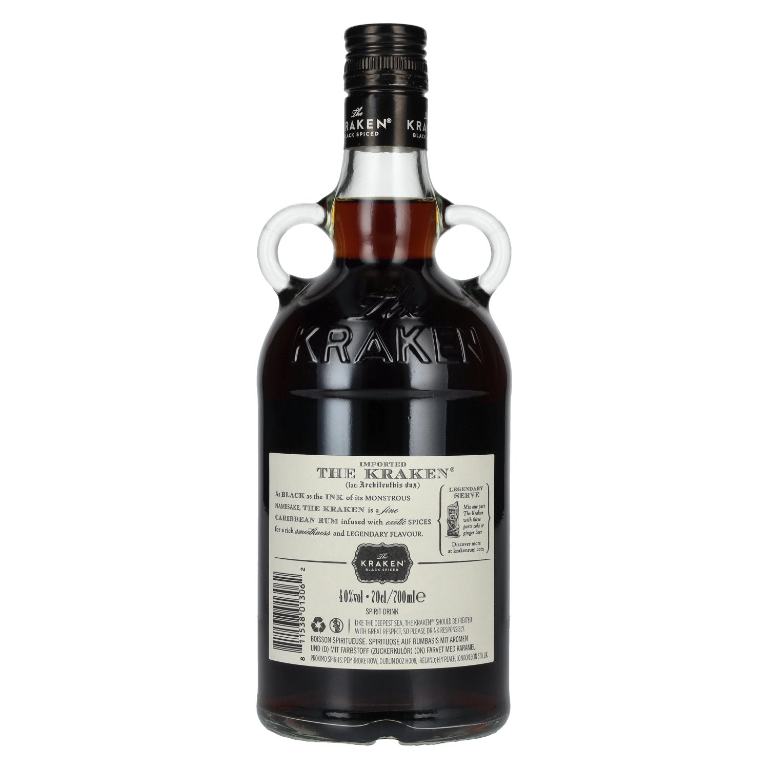 The Kraken Black Spiced 40% Vol. 0,7l