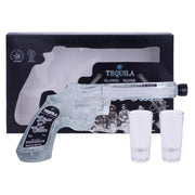 Hijos de Villa Tequila Blanco Silver 40% ABV, 0.2 l, in a gift box with 2 shot glasses