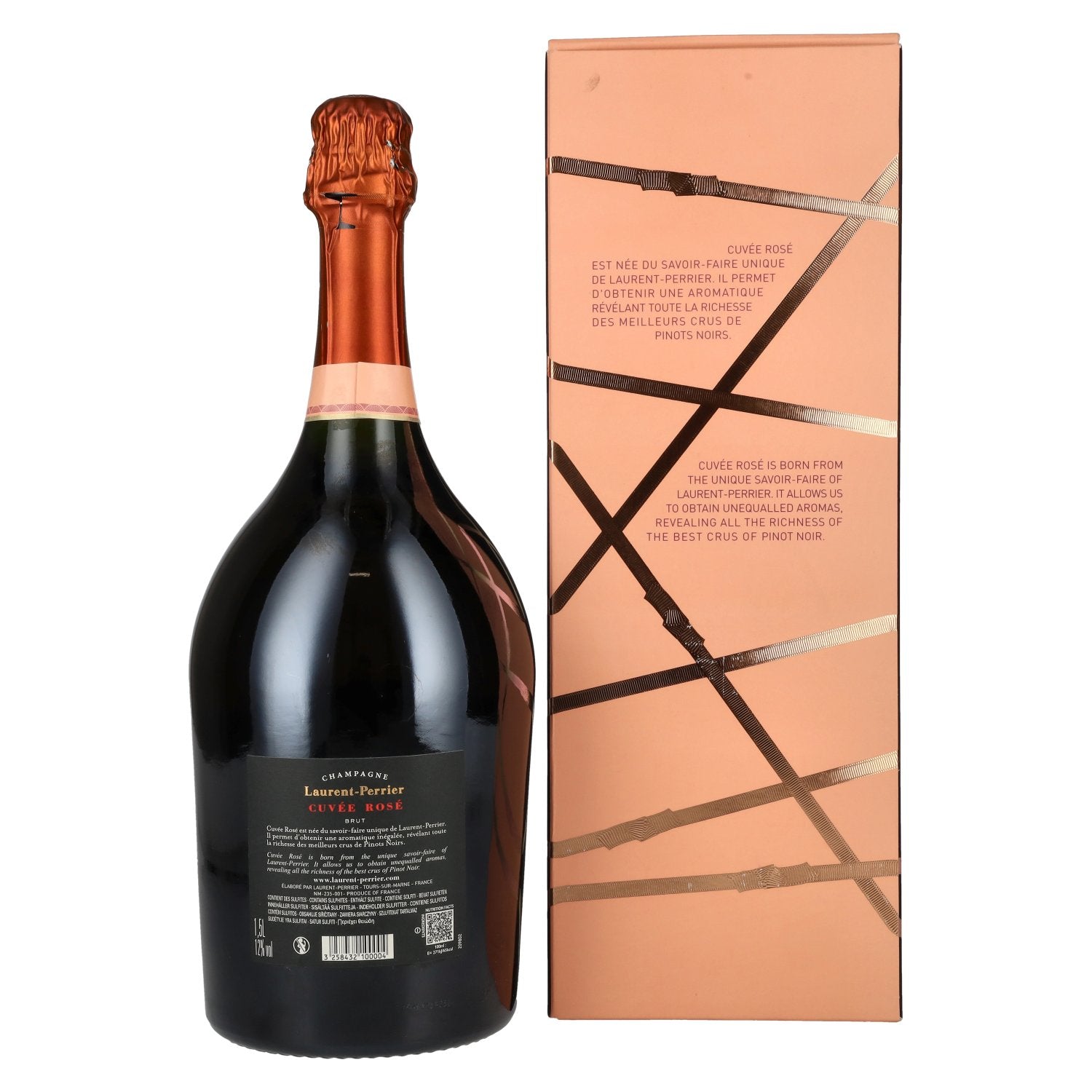 Laurent Perrier Champagne CUVÉE ROSÉ Brut 12% Vol. 1.5l in Gift Box