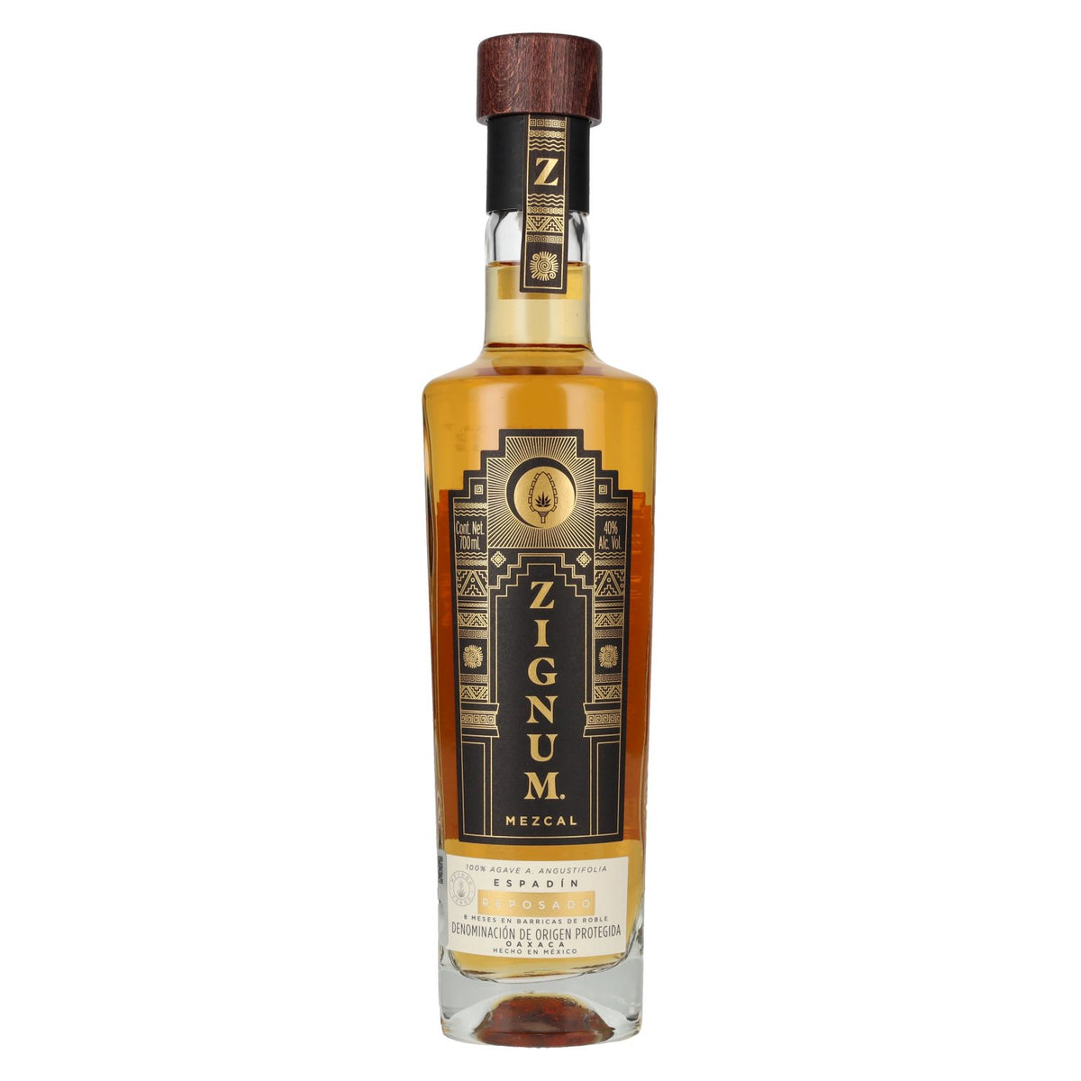 Zignum Mezcal Reposado 100% Agave 40% Vol. 0.7l