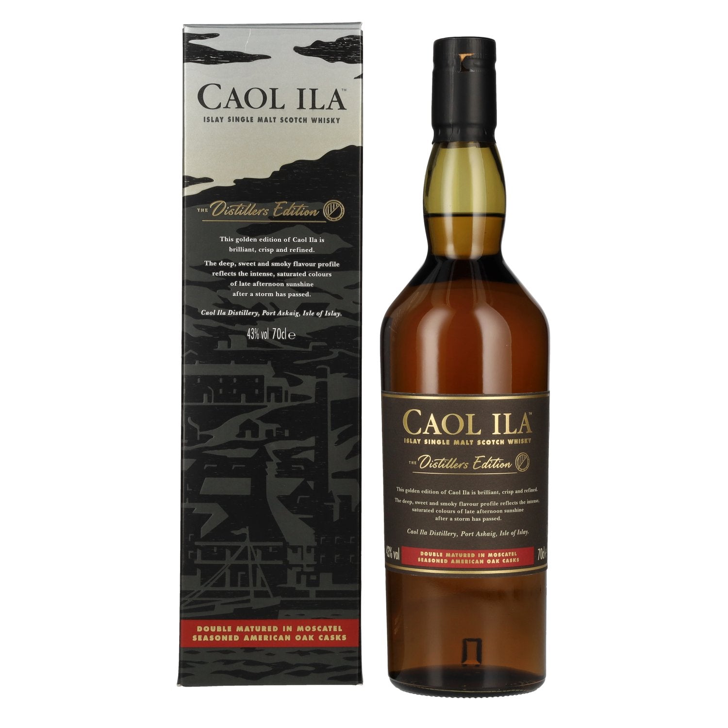Caol Ila The Distillers Edition Double Matured 43% Vol. 0.7L in Gift Box