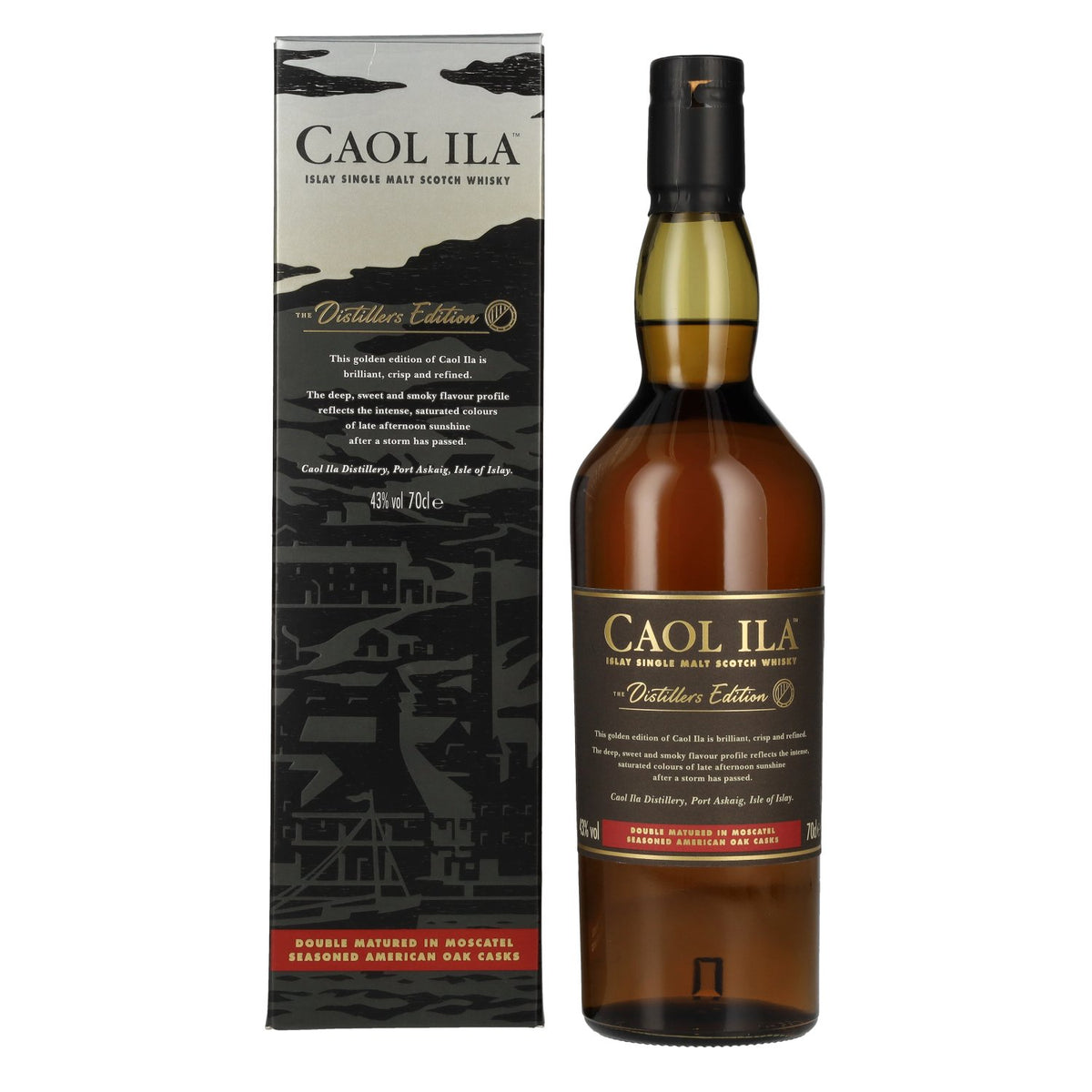 Caol Ila The Distillers Edition Double Matured 43% Vol. 0.7L in Gift Box