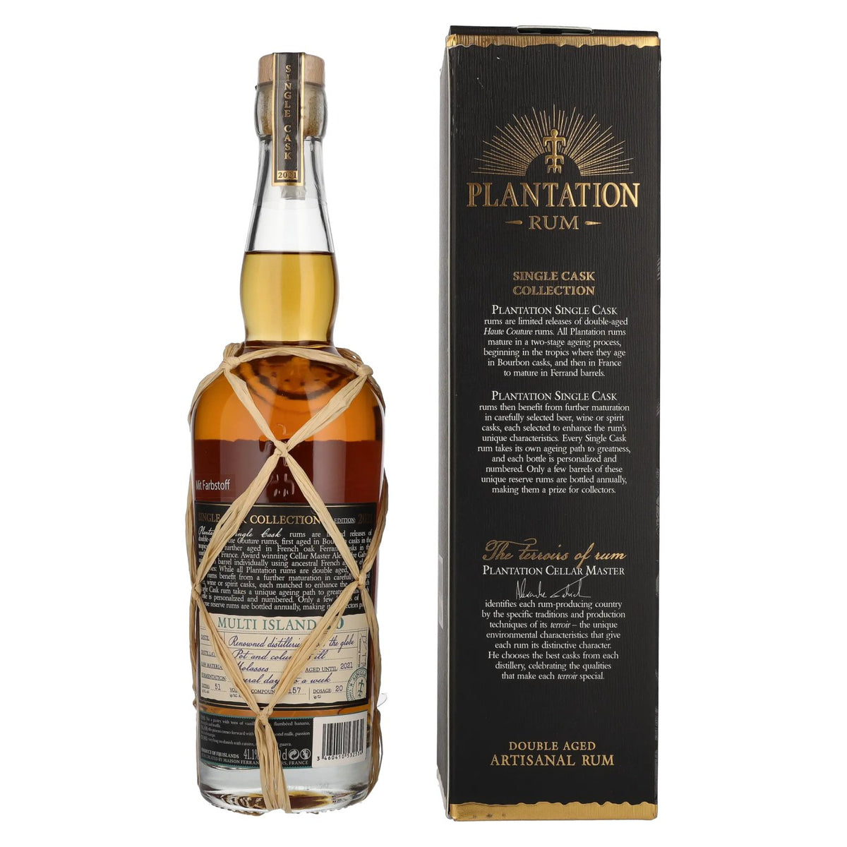 Plantation Rum MULTI-ISLAND XO Pineau des Charentes Maturation Edition 2021 41.1% Vol. 0.7l in gift box