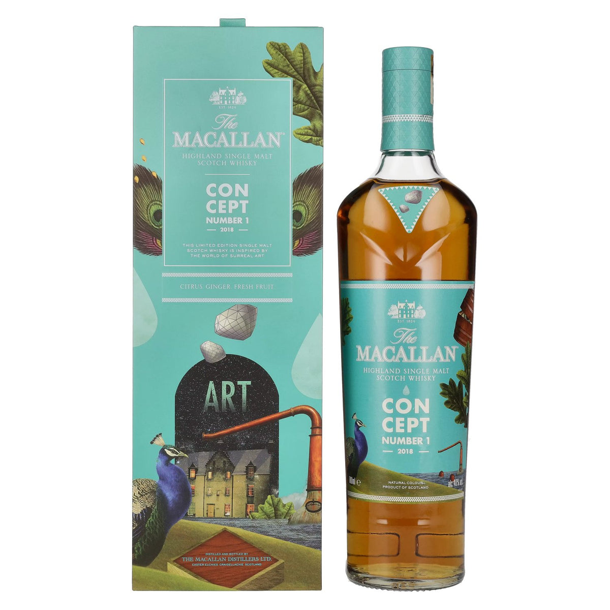 The Macallan CONCEPT N° 1 Limited Edition 2018 40% Vol. 0.7L in gift box