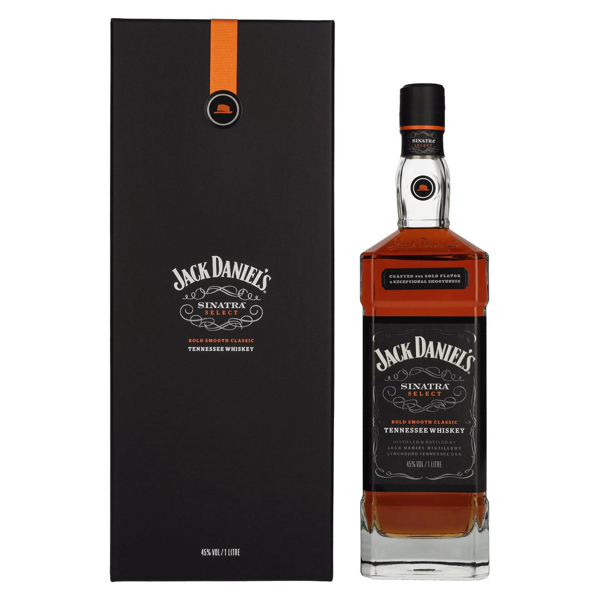 Jack Daniel's Sinatra Select Bold Smooth Classic 45% Vol. 1L in gift box