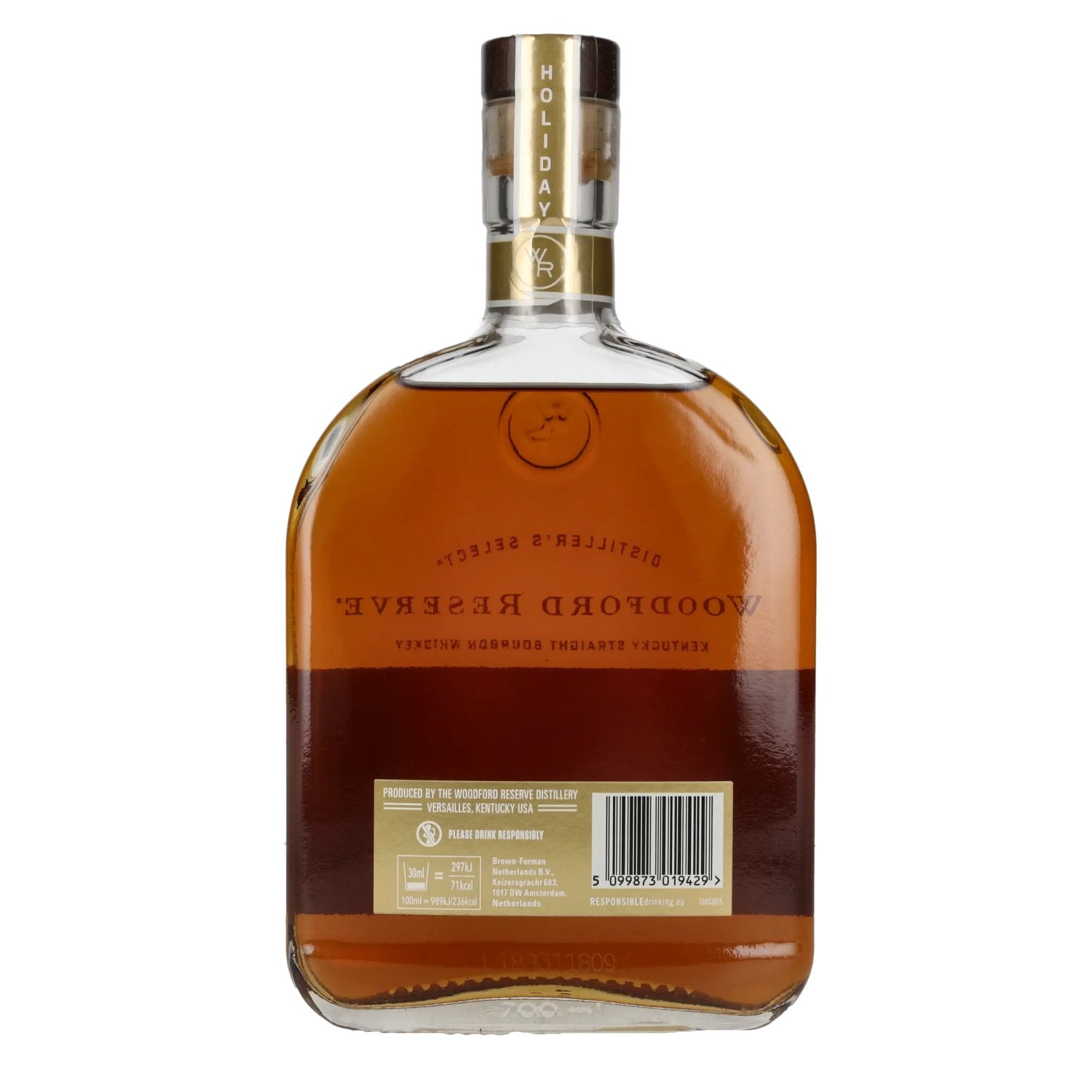 Woodford Reserve Kentucky Straight Bourbon Whiskey HOLIDAY Edition 43.2% Vol. 0.7l