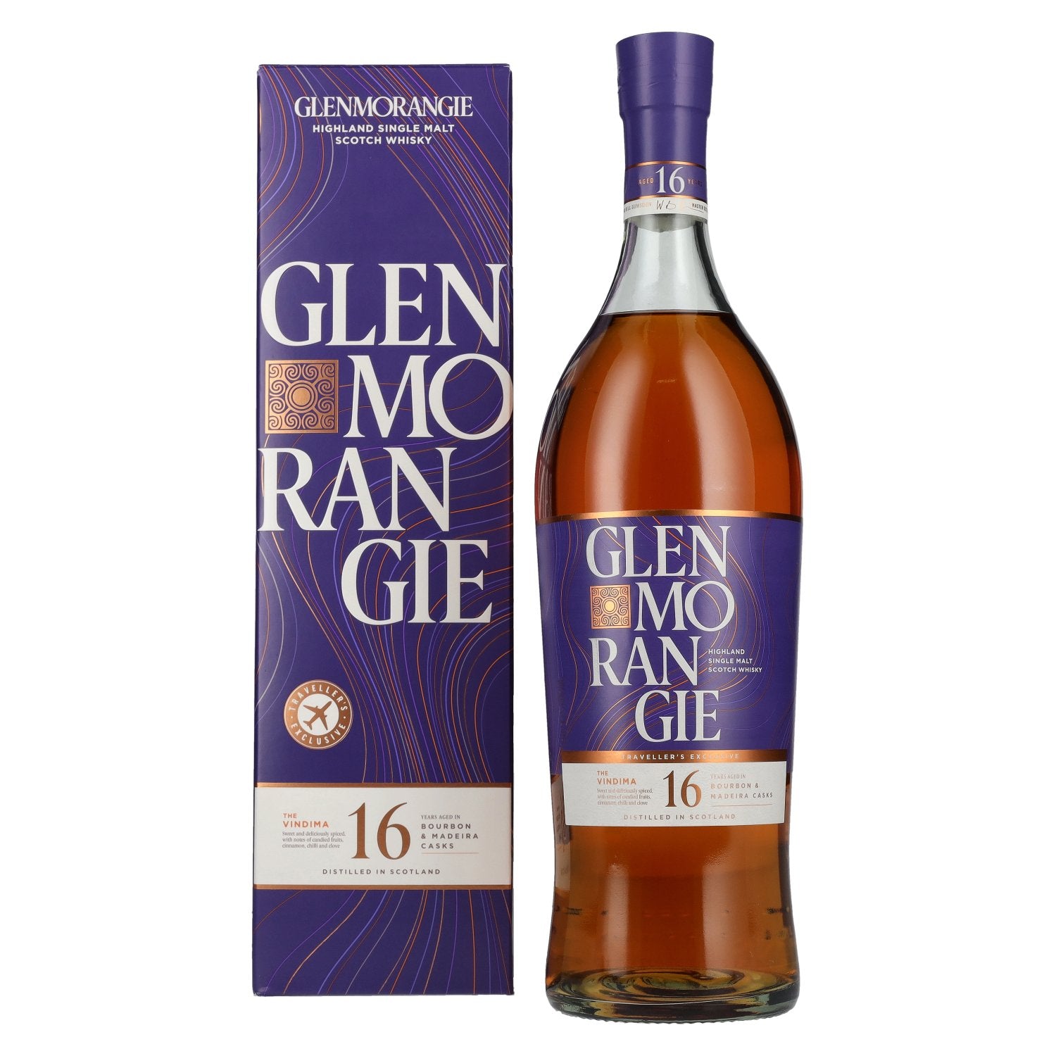 Glenmorangie 16 Years Old THE VINDIMA Highland Single Malt Scotch Whisky 43% Vol. 1l in Geschenkbox
