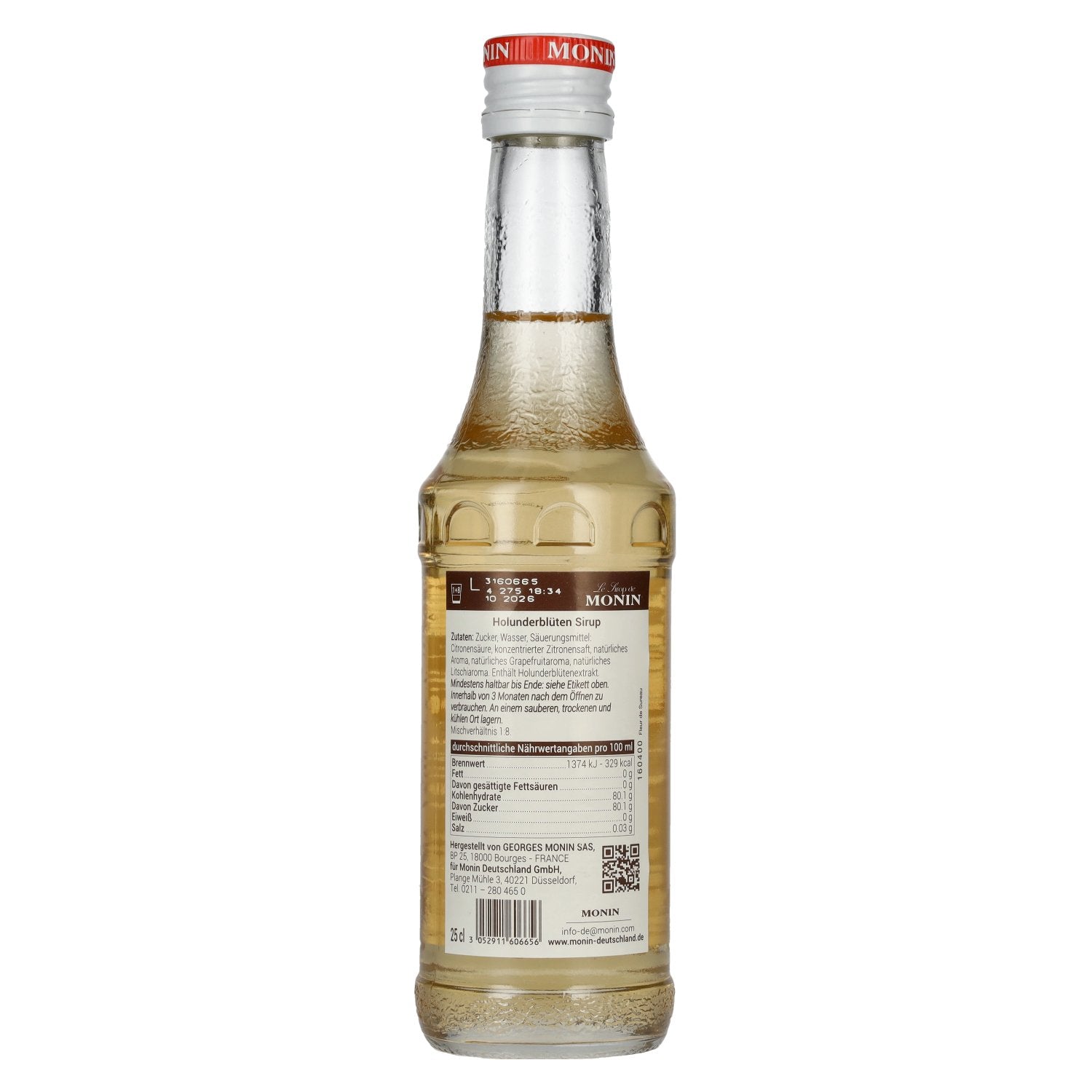 Monin ELDERFLOWER Syrup 0.25l