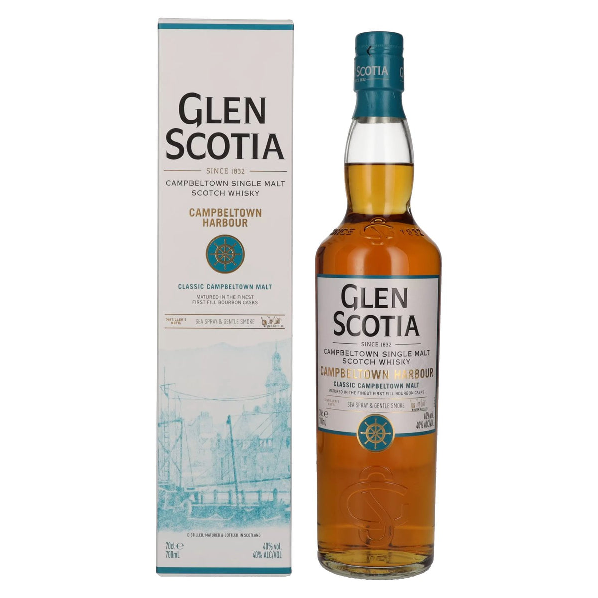 Glen Scotia Campbeltown HARBOUR Single Malt 40% Vol. 0.7L in Gift Box