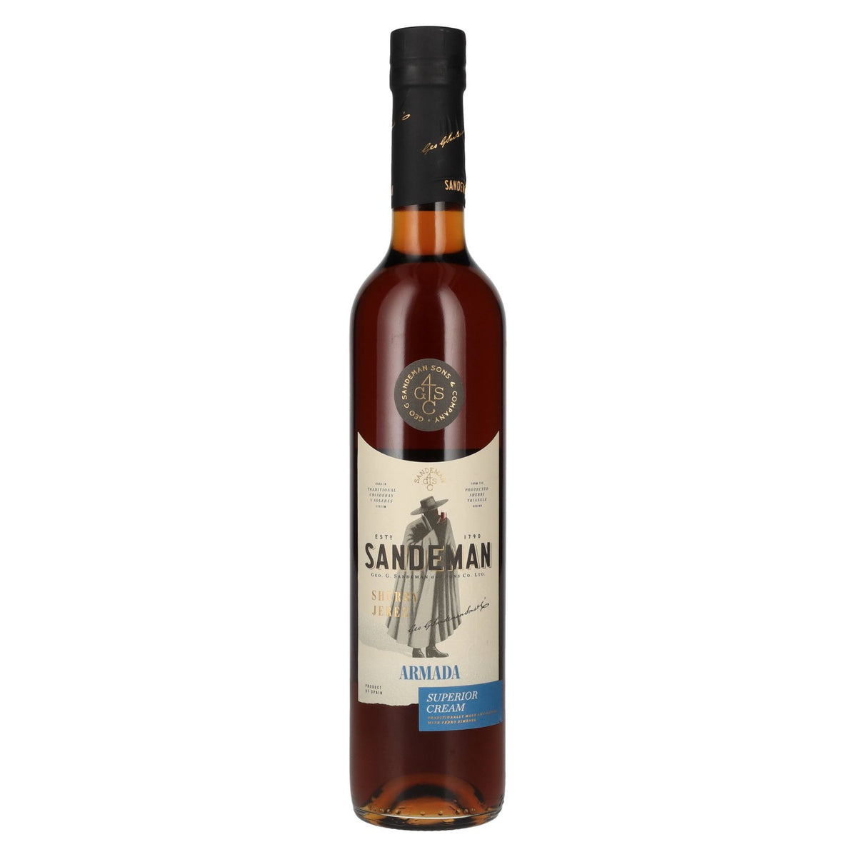 Sandeman ARMADA Superior Cream Sherry 17.5% Vol. 0.5l