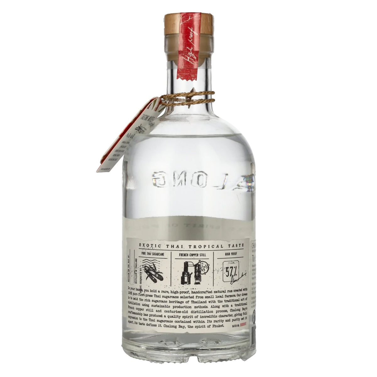 Chalong Bay HIGH PROOF Rum 57% Vol. 0.7l