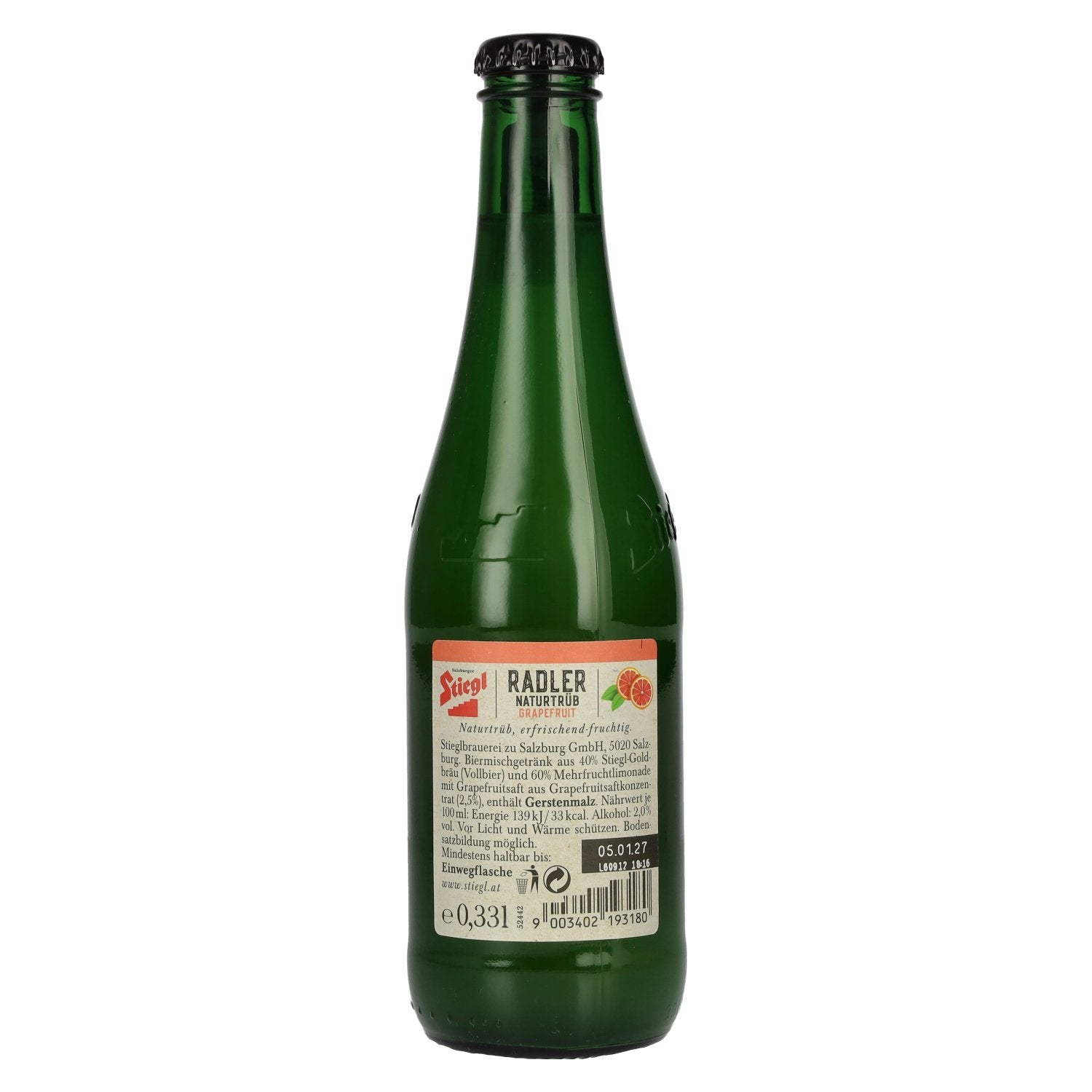 Stiegl Radler Grapefruit 2% Vol. 0,33l