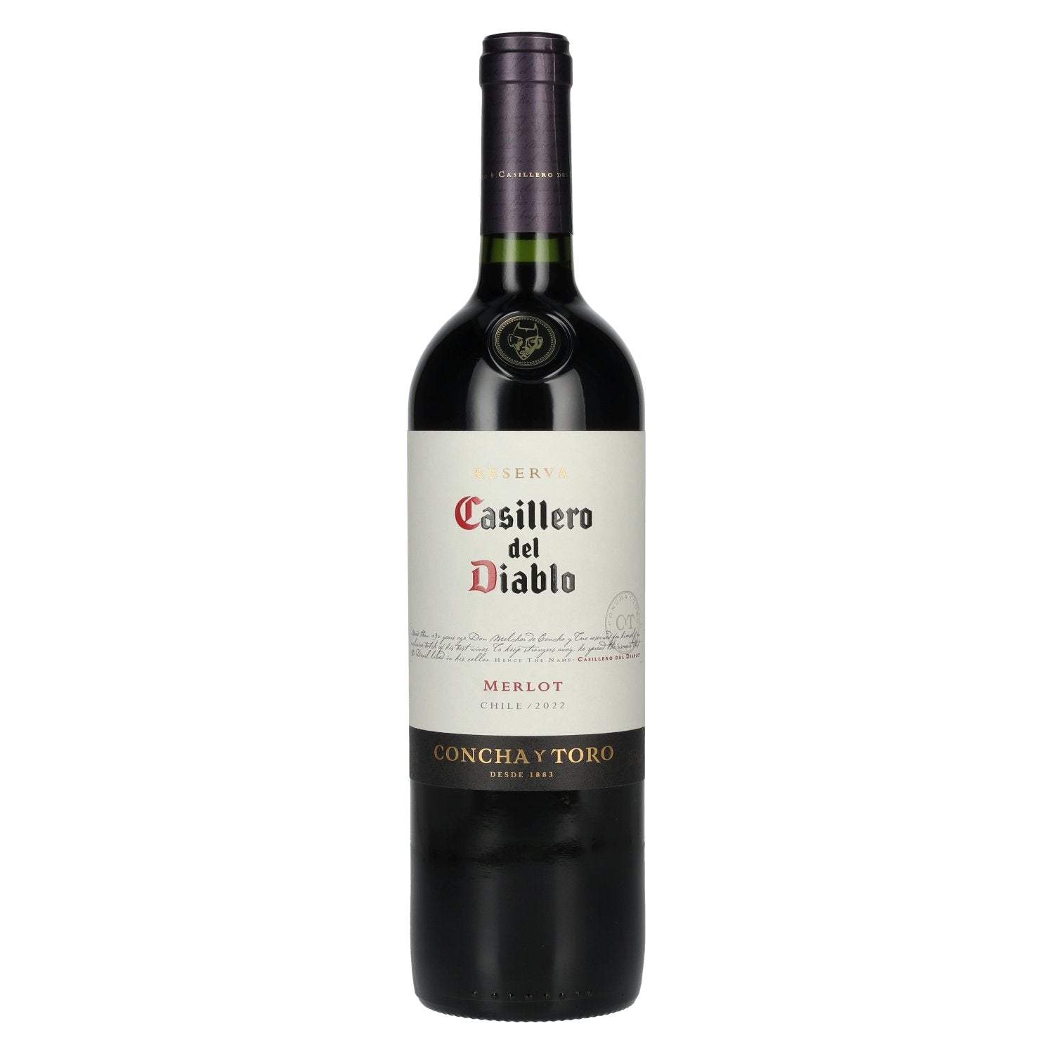 Concha y Toro Casillero del Diablo MERLOT Reserva 2022 13.5% Vol. 0.75l