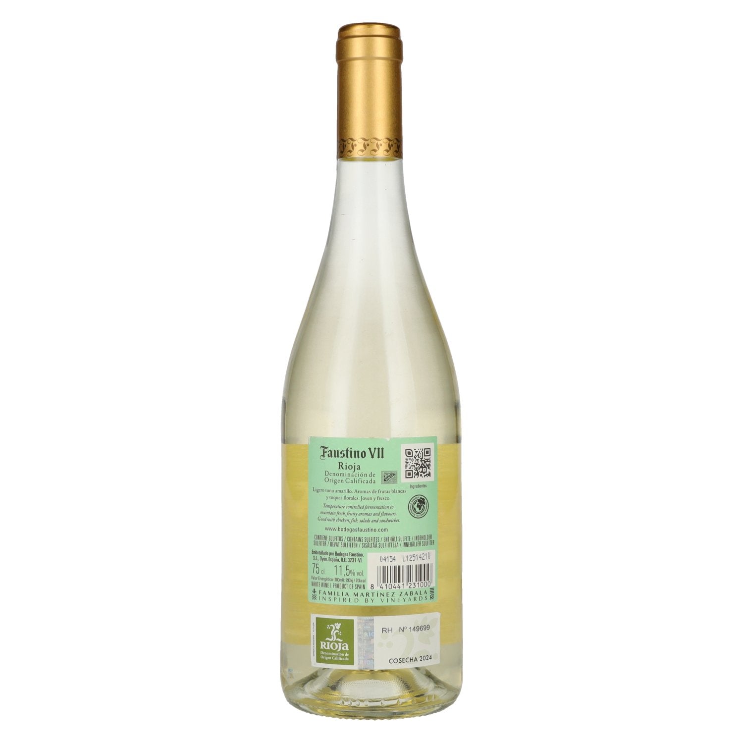 Faustino VII Blanco Rioja DOC 2024 11,5% Vol. 0,75l