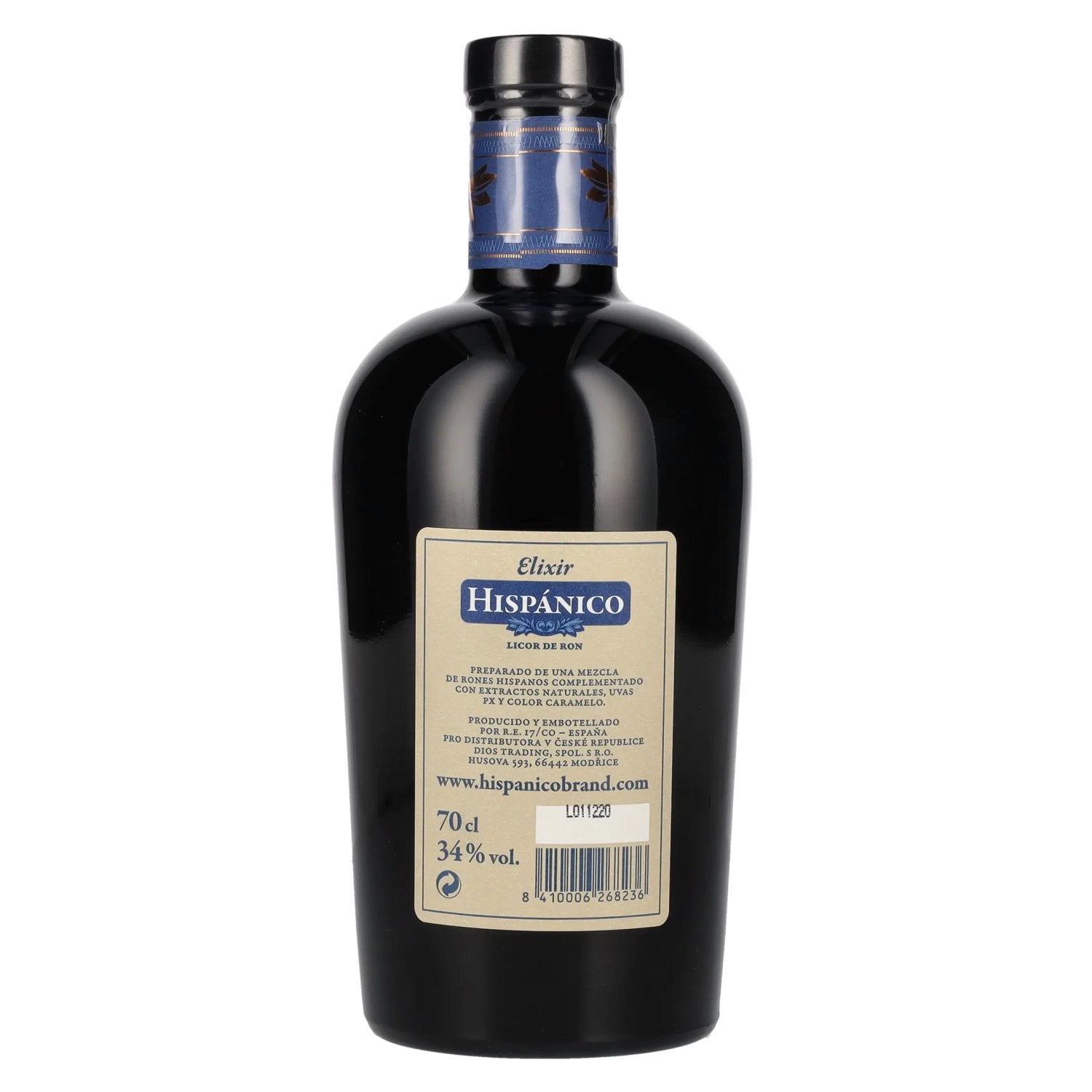 Hispánico Elixir Rum Liqueur 34% Vol. 0.7l