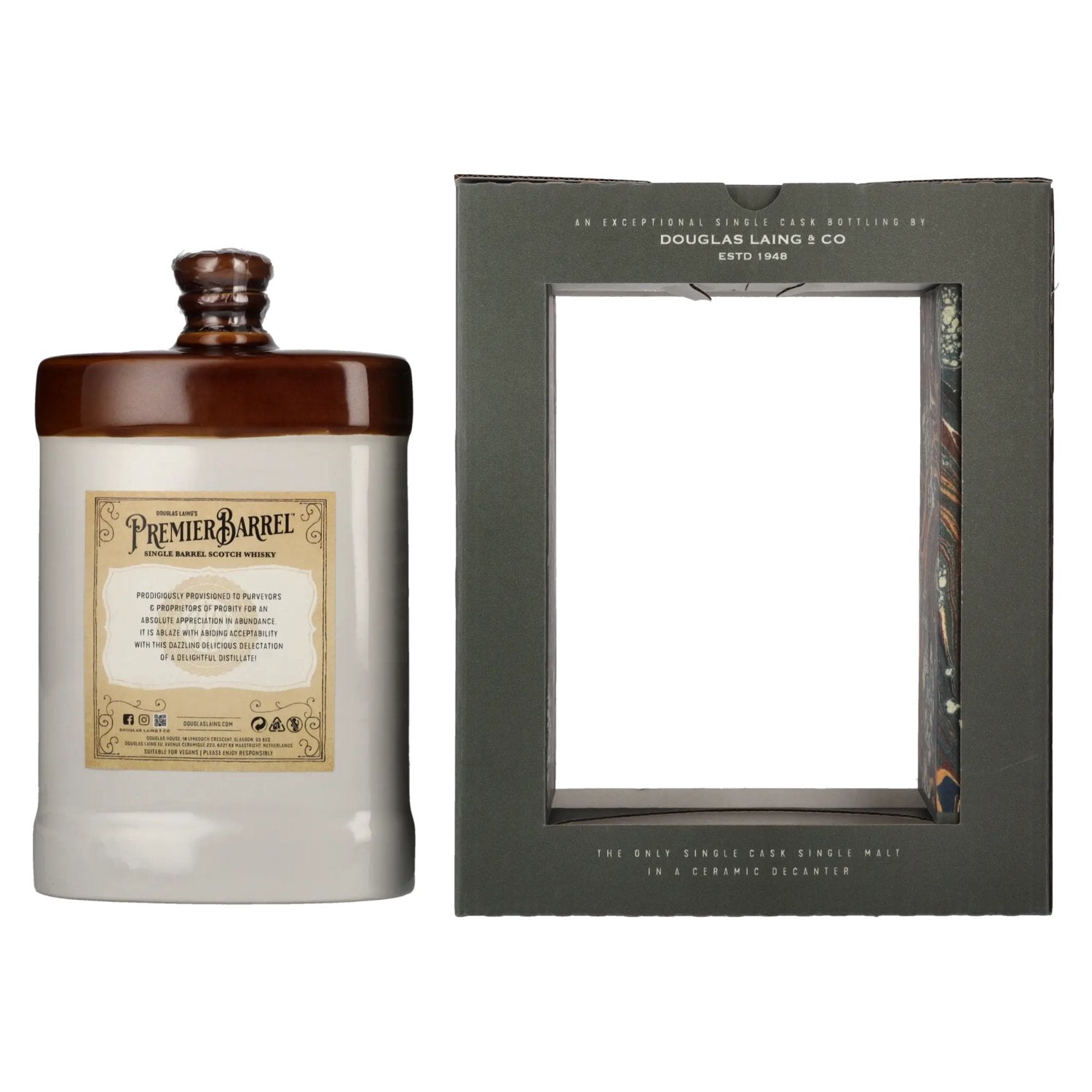 Douglas Laing PREMIER BARREL Fettercairn 8 Years Old Single Malt 2012 46% Vol. 0.7l in gift box
